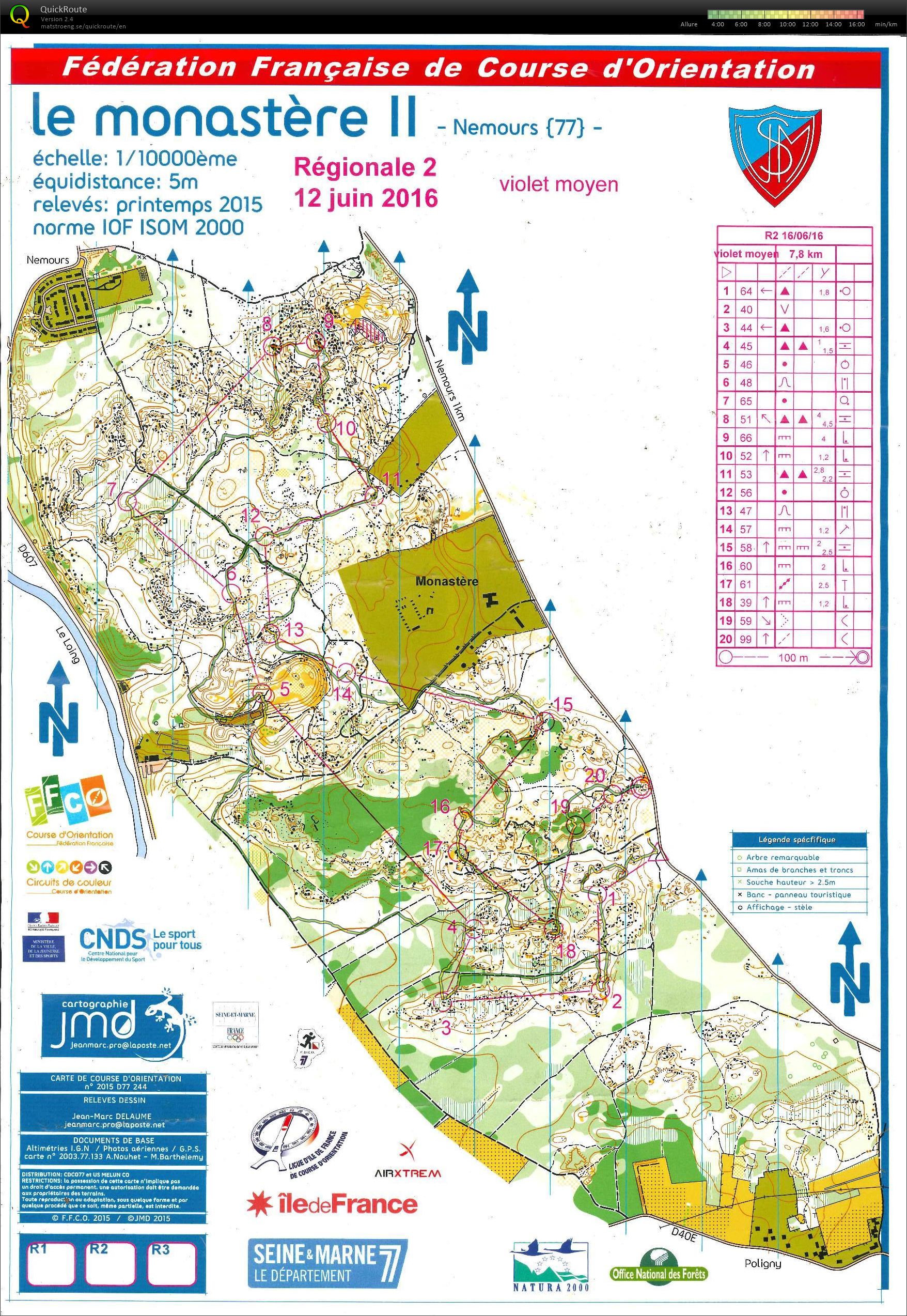 Regionale 2 - Nemours (12-06-2016)