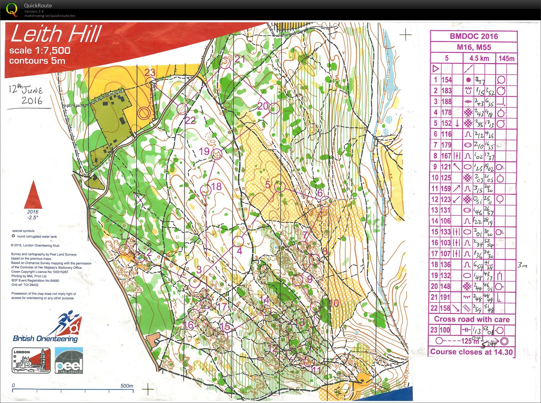 Nationale Event - Middle Distance (12-06-2016)