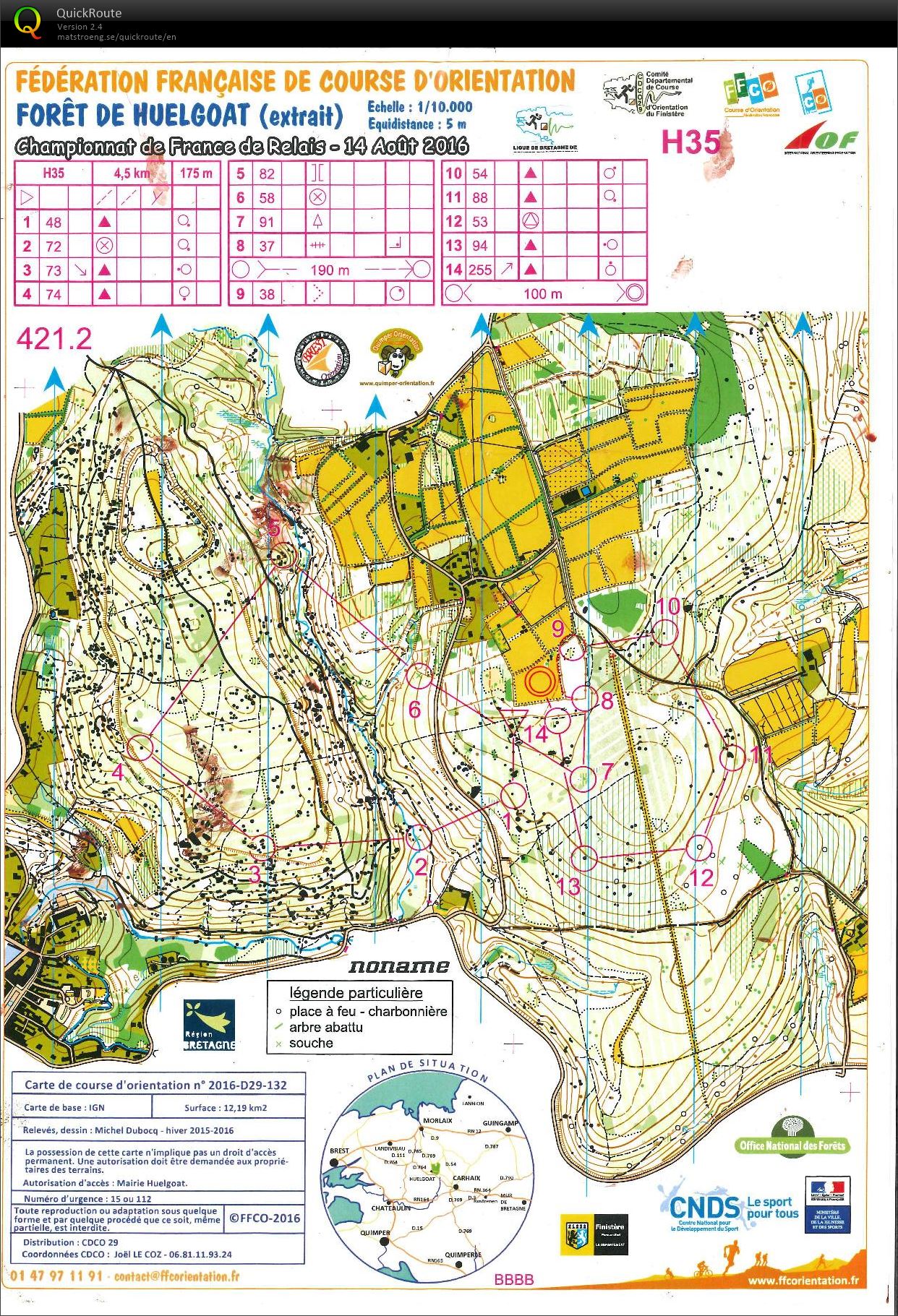 Championnat de France de relai H35 (2016-08-14)