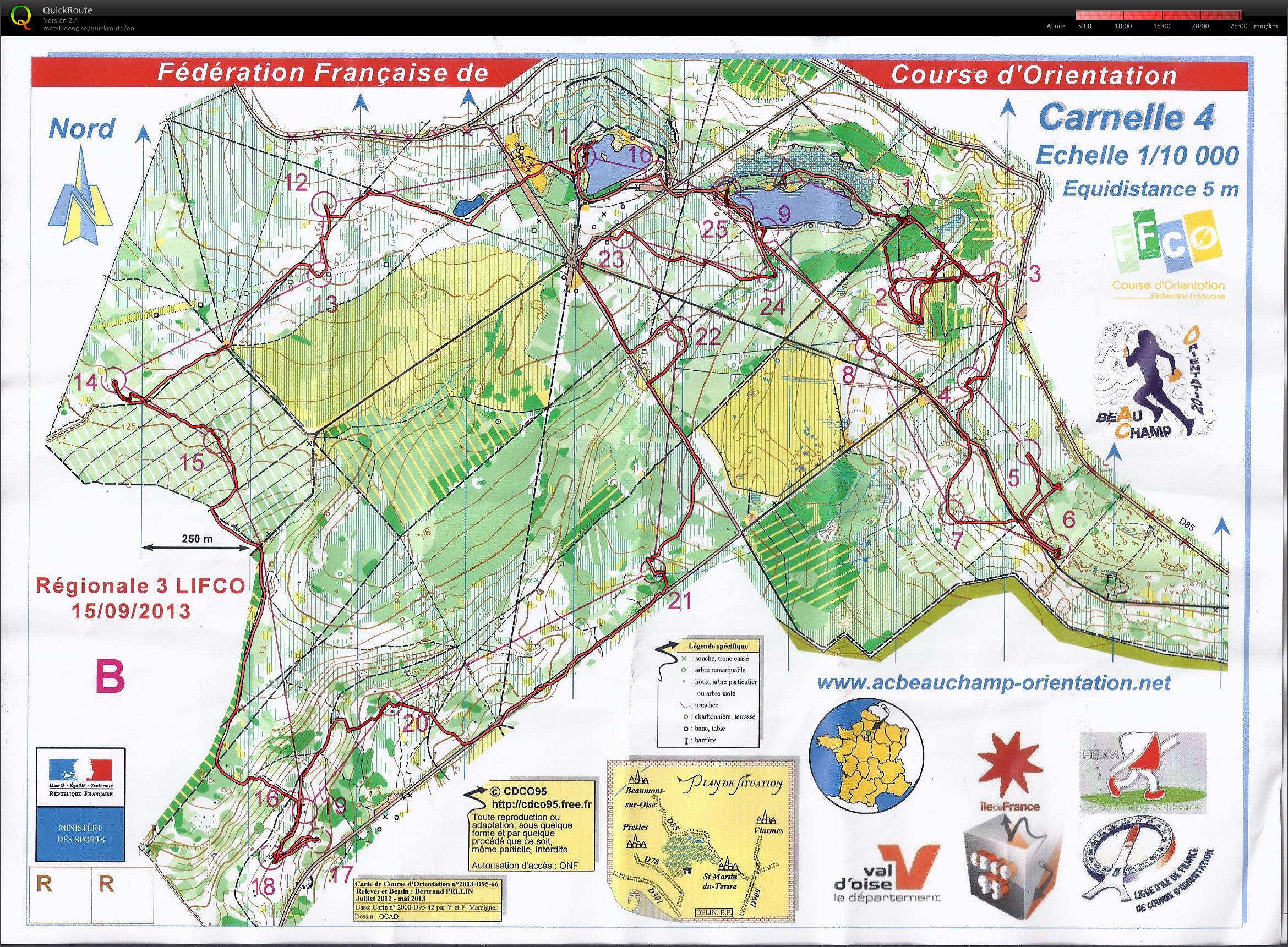 Regional 3 LIFCO Carnelle 4 (15/09/2013)