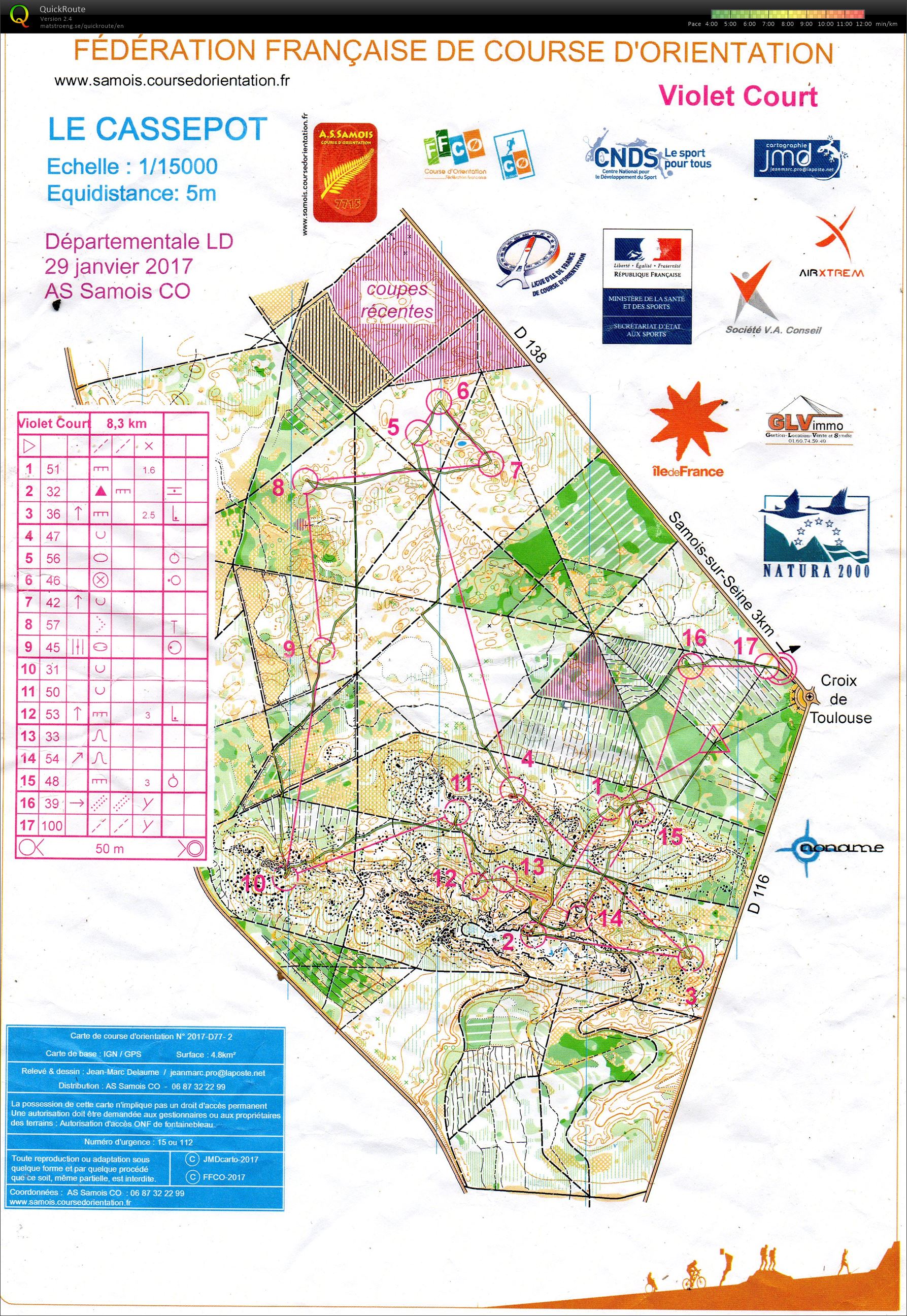 Départementale VC reprise CO (29-01-2017)