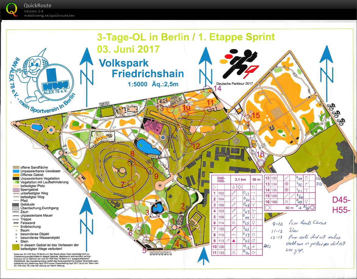 3-Tage-OL Berlin Etappe 1 Sprint (03.06.2017)