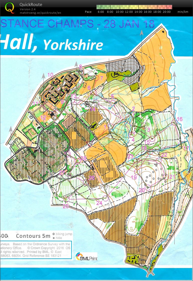 Yorkshire and Humberside Middle Distance Championships (28-01-2018)