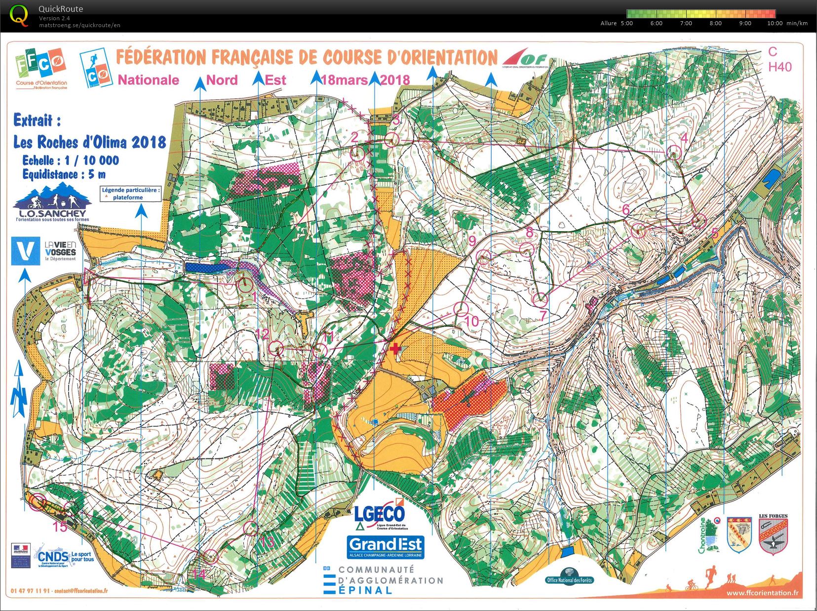 Nationale Nord-Est (18.03.2018)