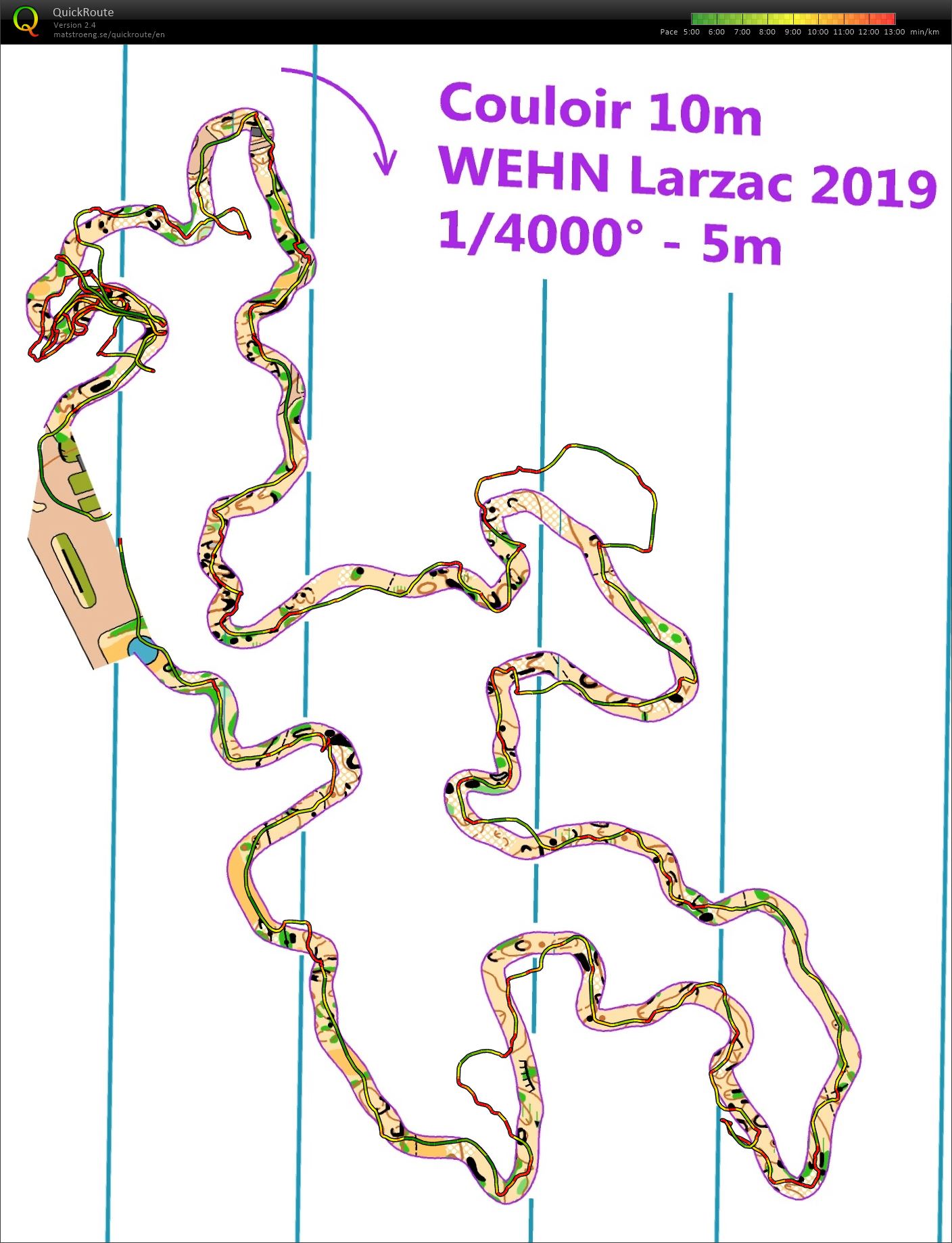 WEHN Larzac Couloir 10m (2018-12-08)