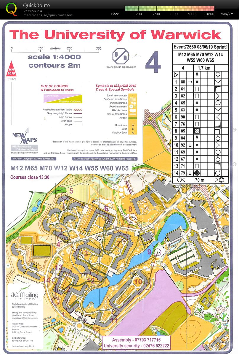 Coventry Weekend of Orienteering (2019-06-08)