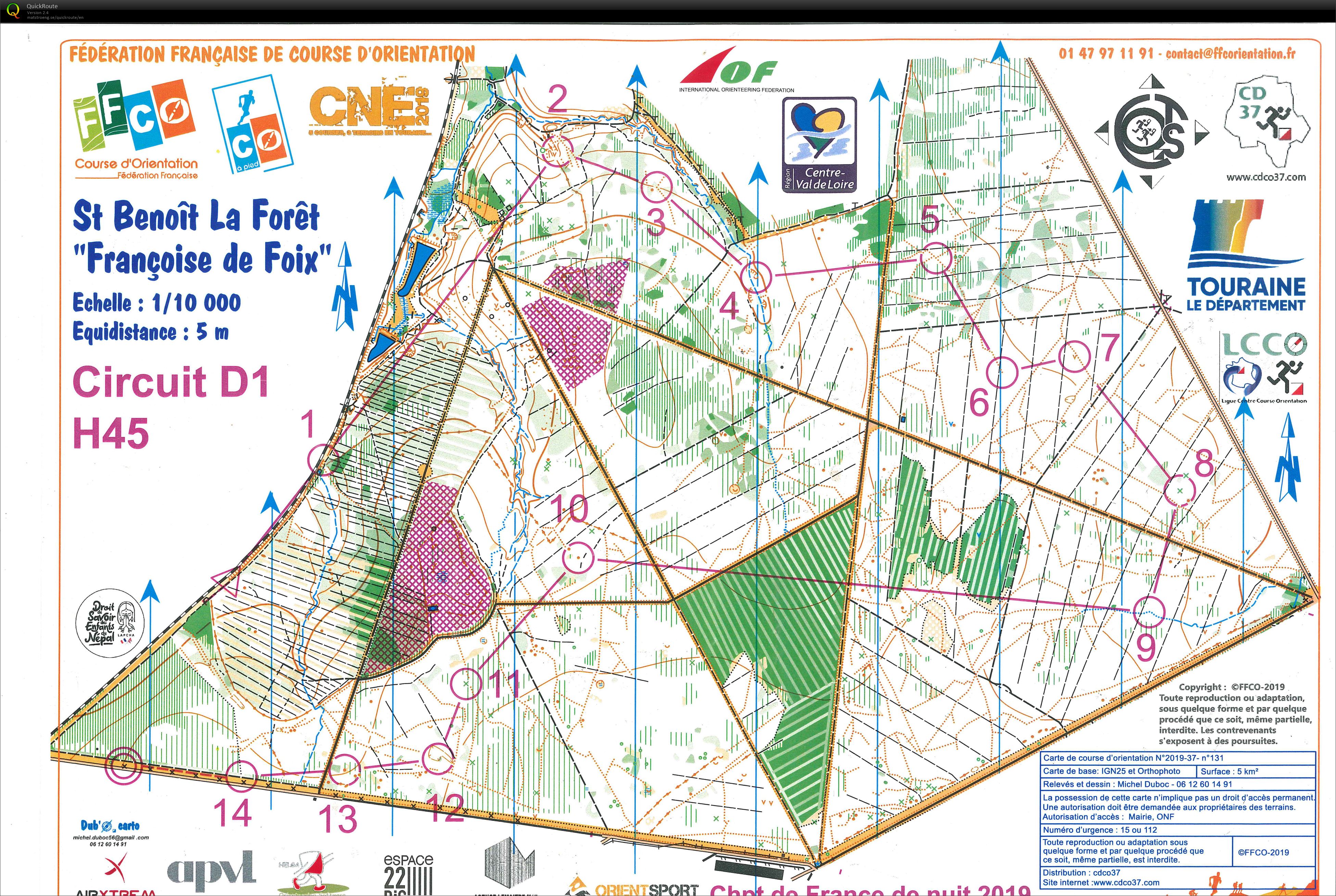 Chpat de France de Nuit 2019 - Saint-Benoît-la-Forêt (37) (31-10-2019)