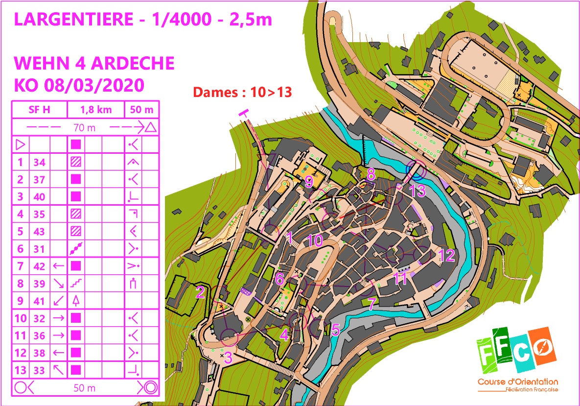 WEHN Ardèche - J2 - KO Manche 2 (08.03.2020)