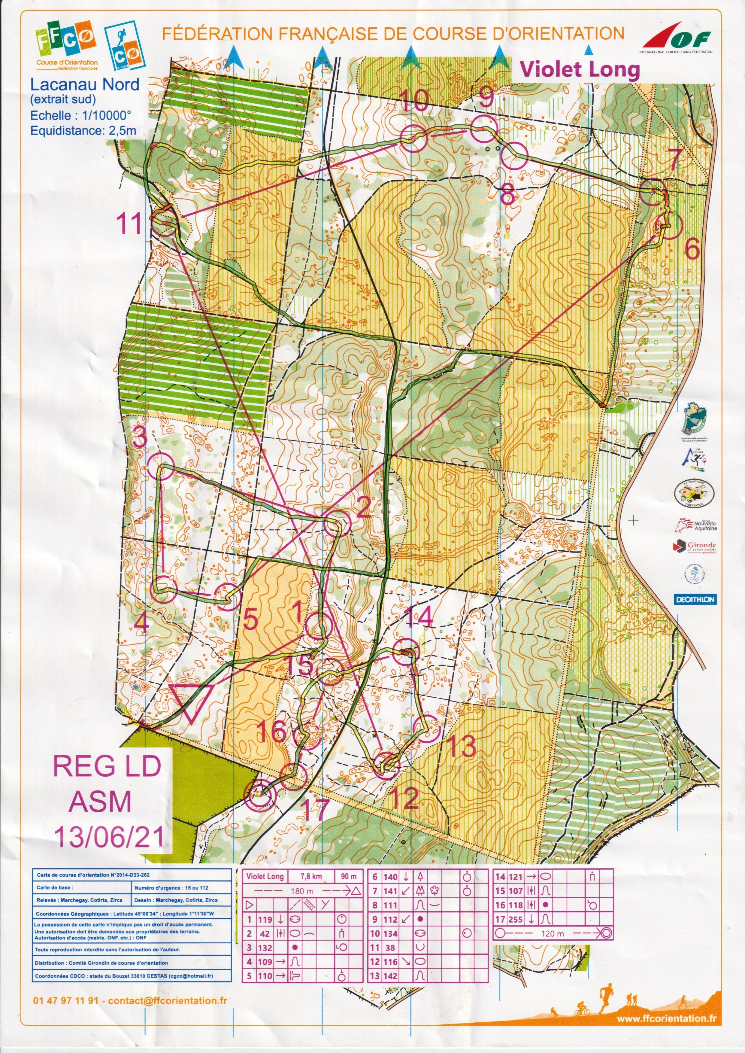 Régionale LD Violet Long - Lacanau Nord (33) (13-06-2021)