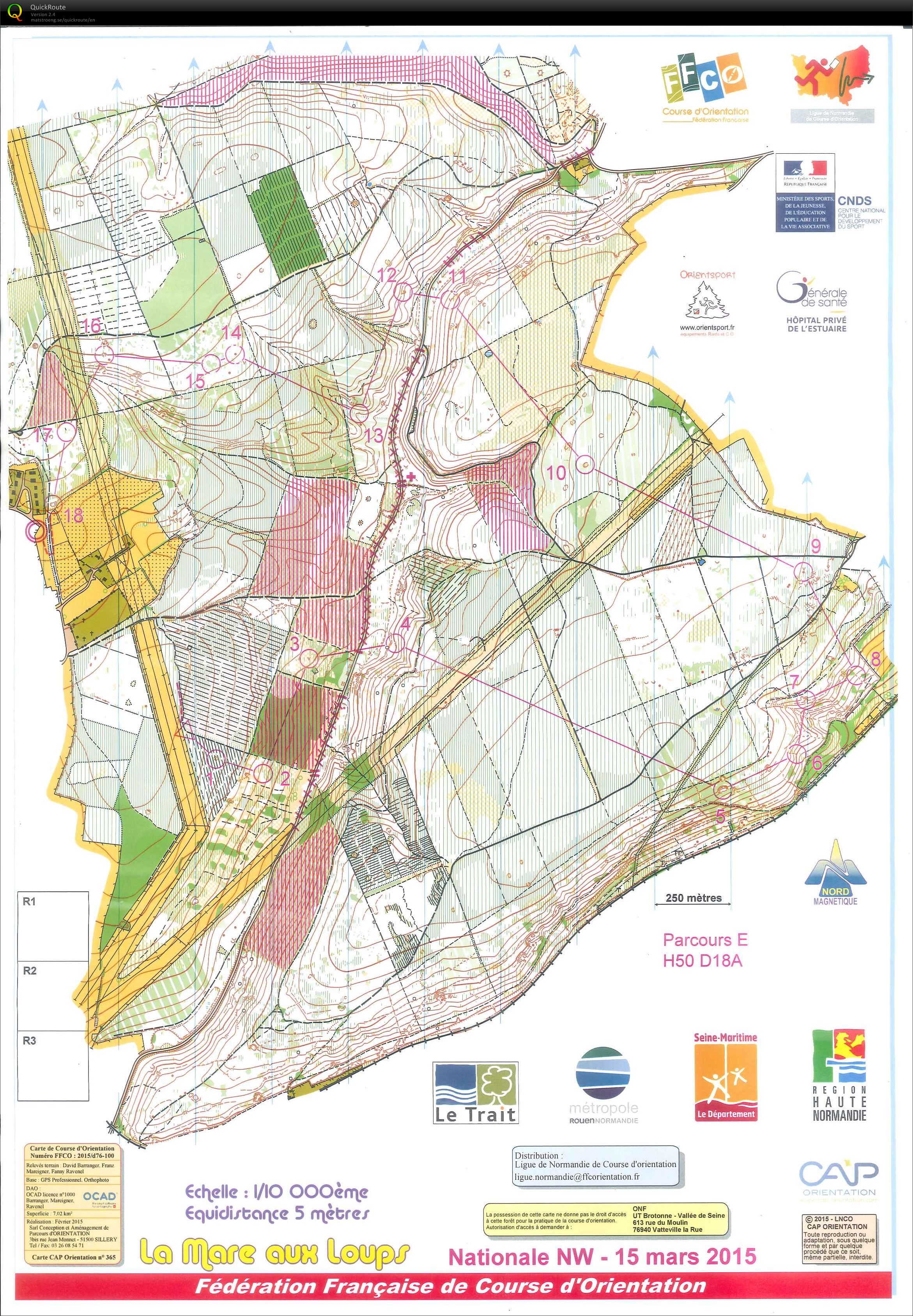 Le Trait (76) LD Circuit E (15-03-2015)