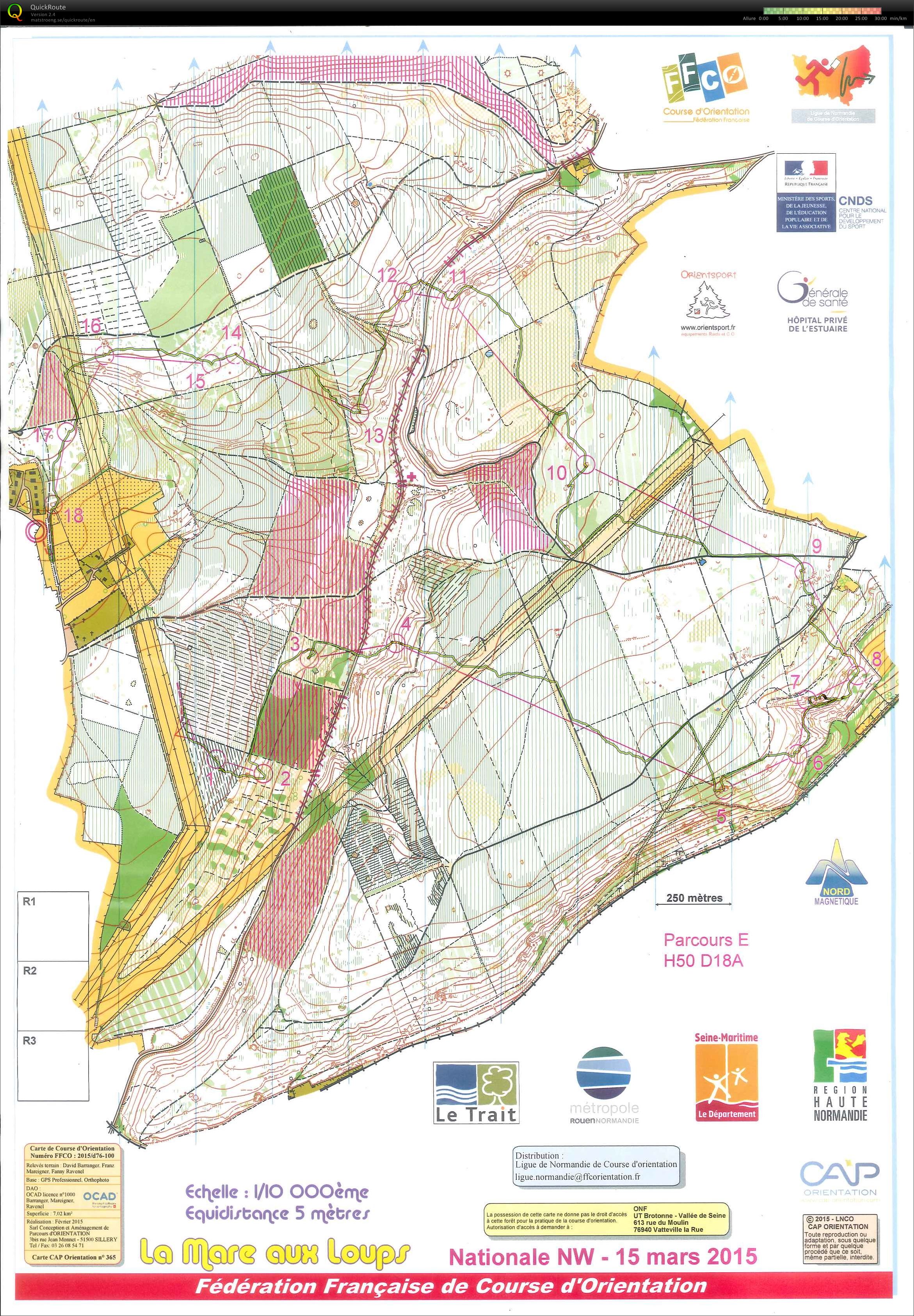 Le Trait (76) LD Circuit E (15-03-2015)