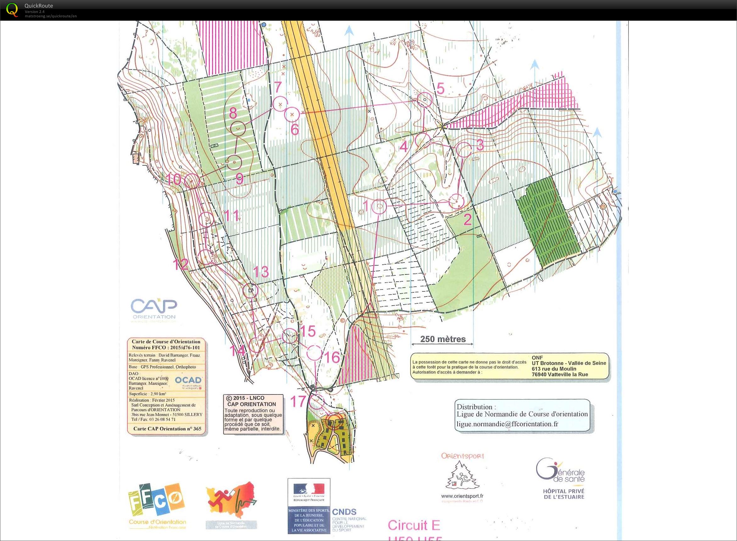 Le Trait (76) MD Circuit E (14.03.2015)