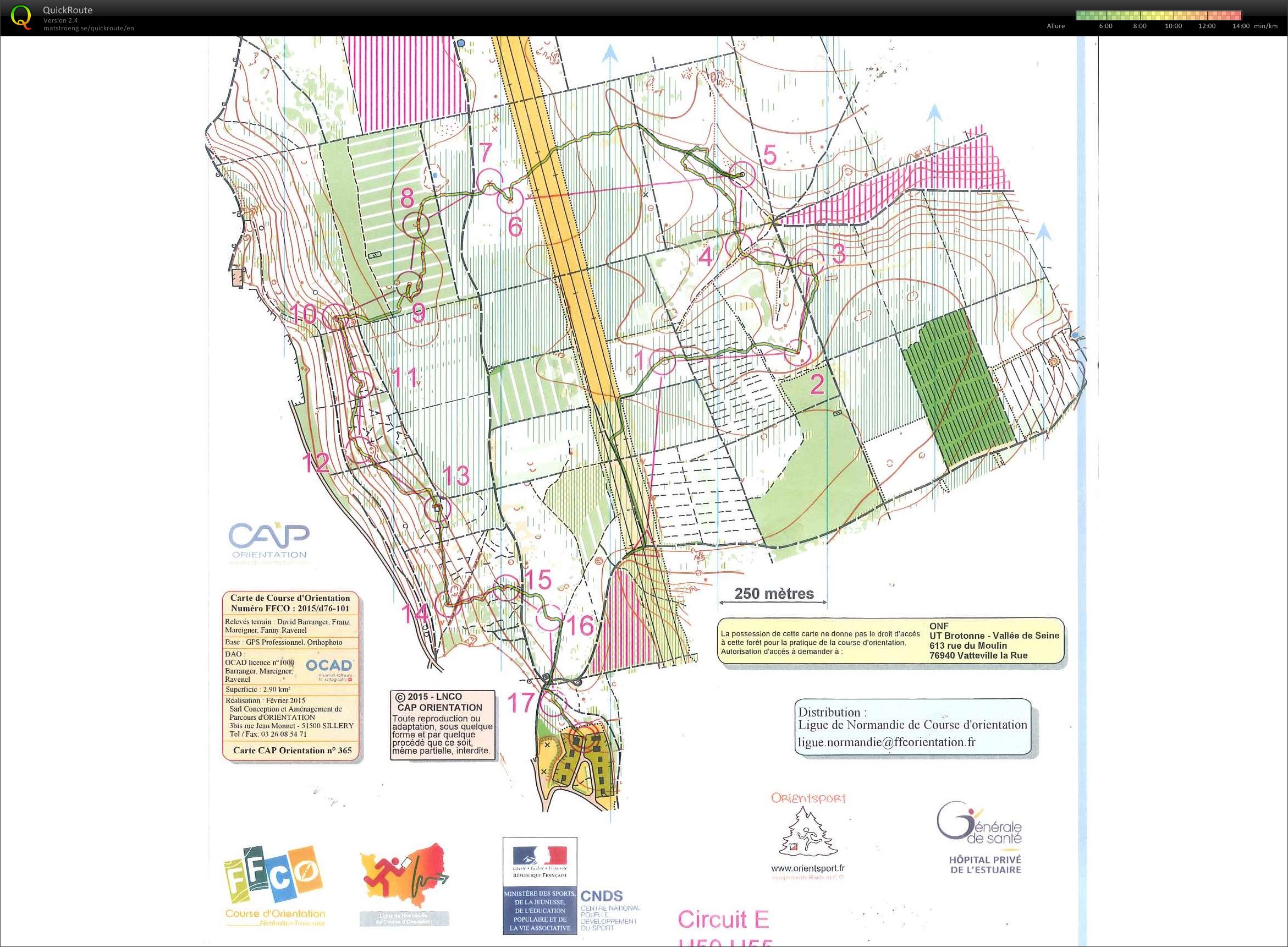 Le Trait (76) MD Circuit E (14-03-2015)