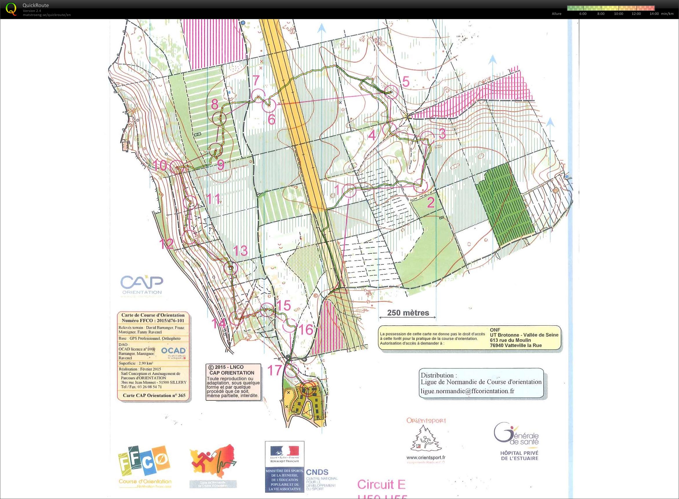 Le Trait (76) MD Circuit E (14-03-2015)