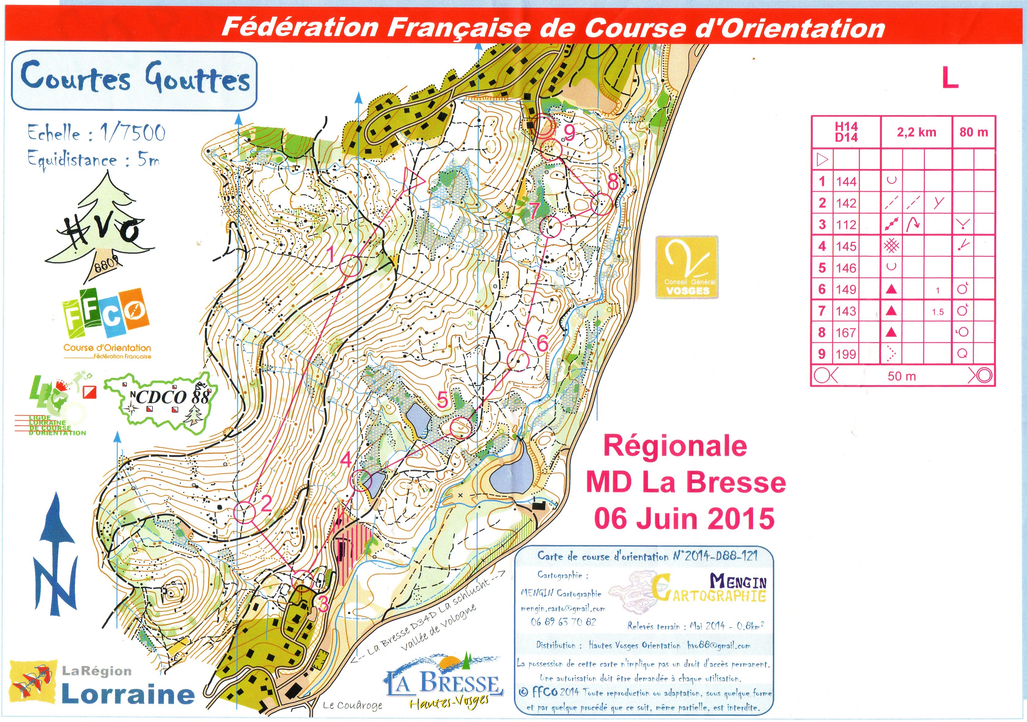 Régionale La Bresse (09/06/2015)