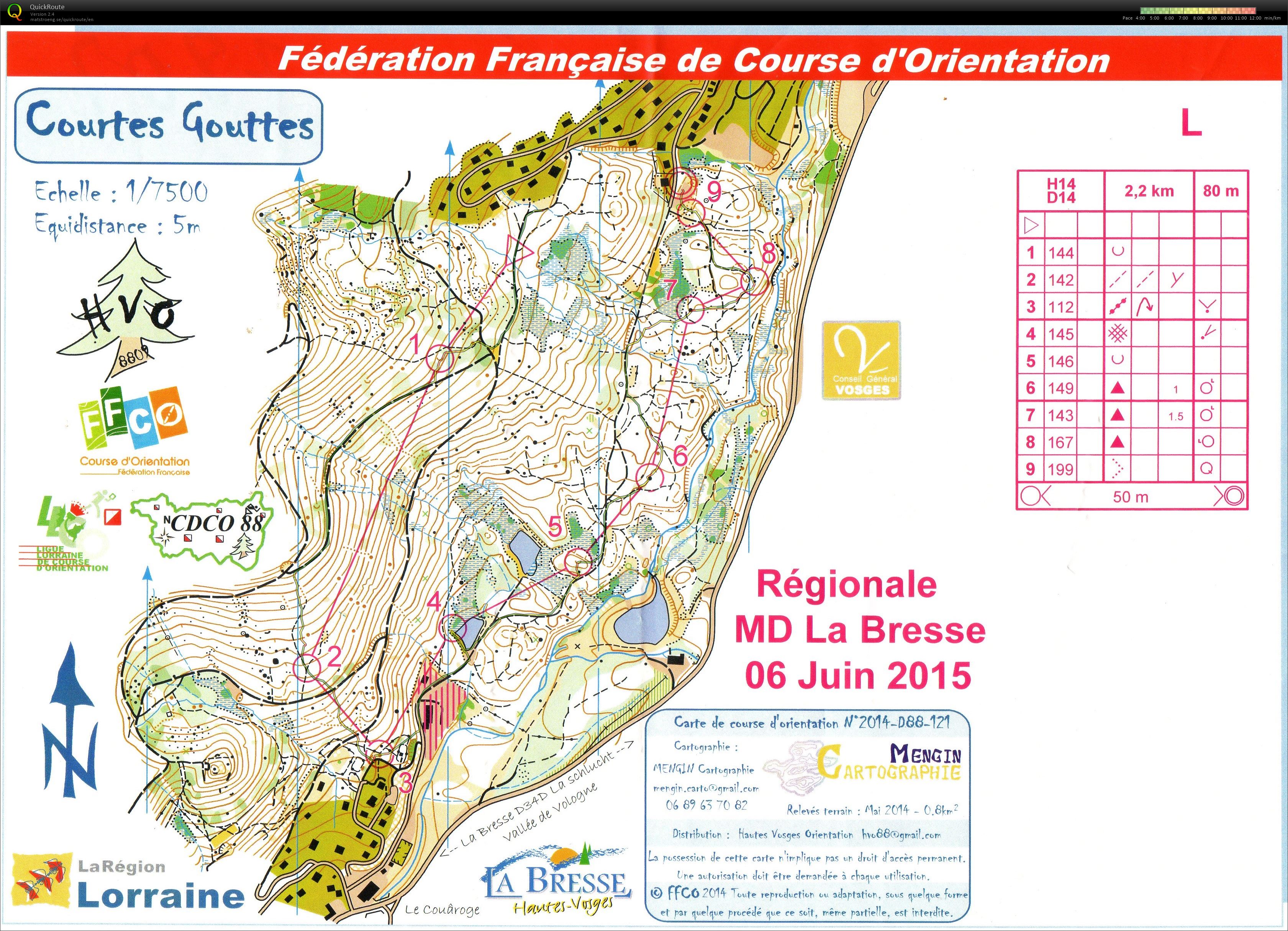 Régionale La Bresse (09/06/2015)