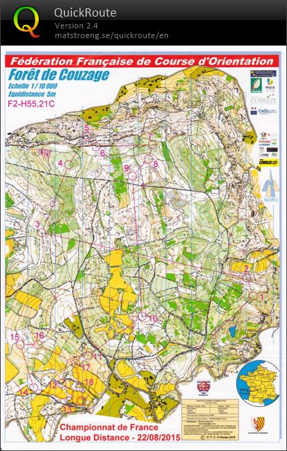 French Championships Long Distance (22/08/2015)