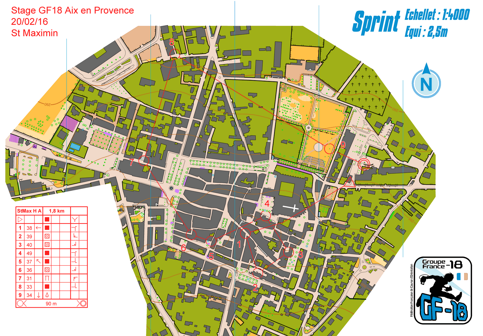 WE HN Sprint St Maximin A (25-02-2016)
