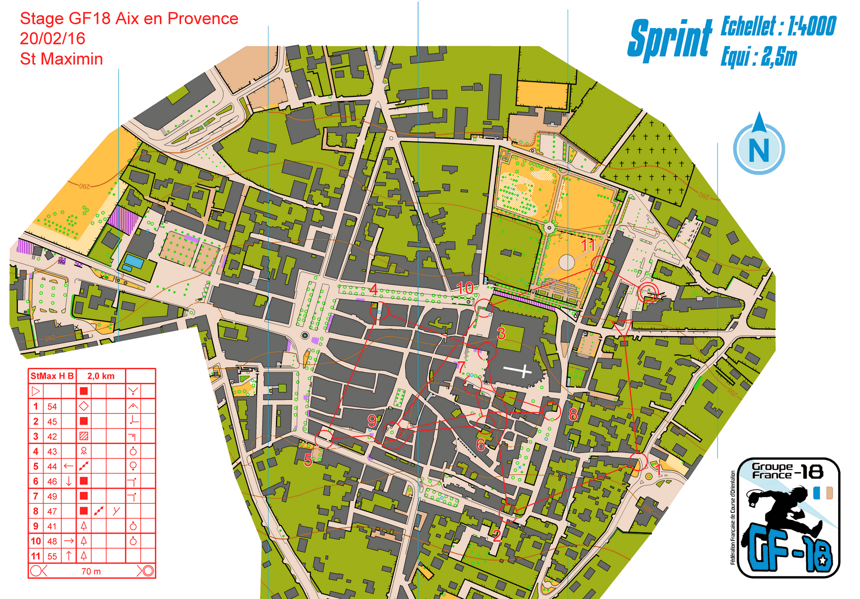 WE HN sprint St Maximin B (25-02-2016)