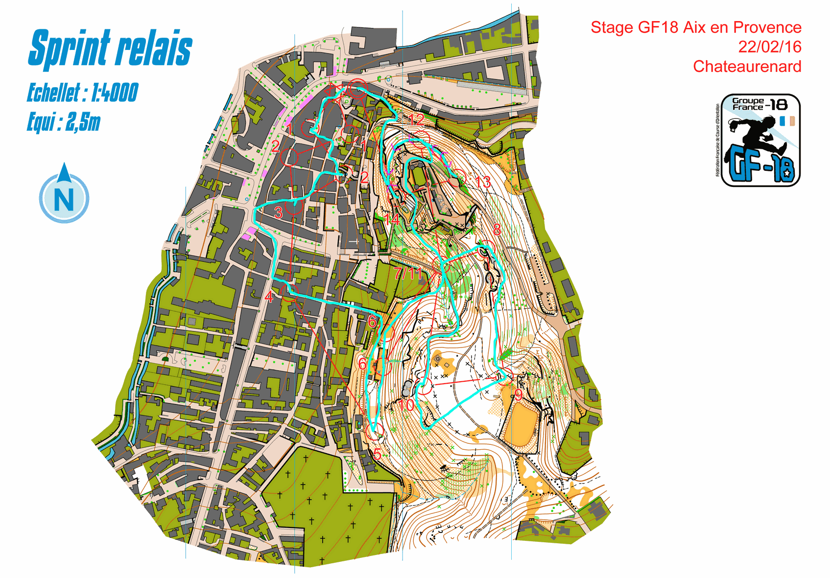 WE HN relais sprint manche 2 (25-02-2016)