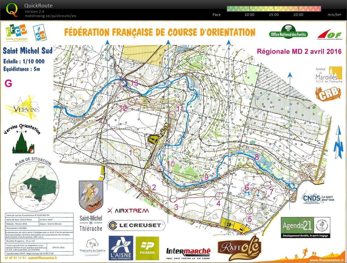 Weekend Nationale Nord-Ouest Moyenne Distance (02/04/2016)