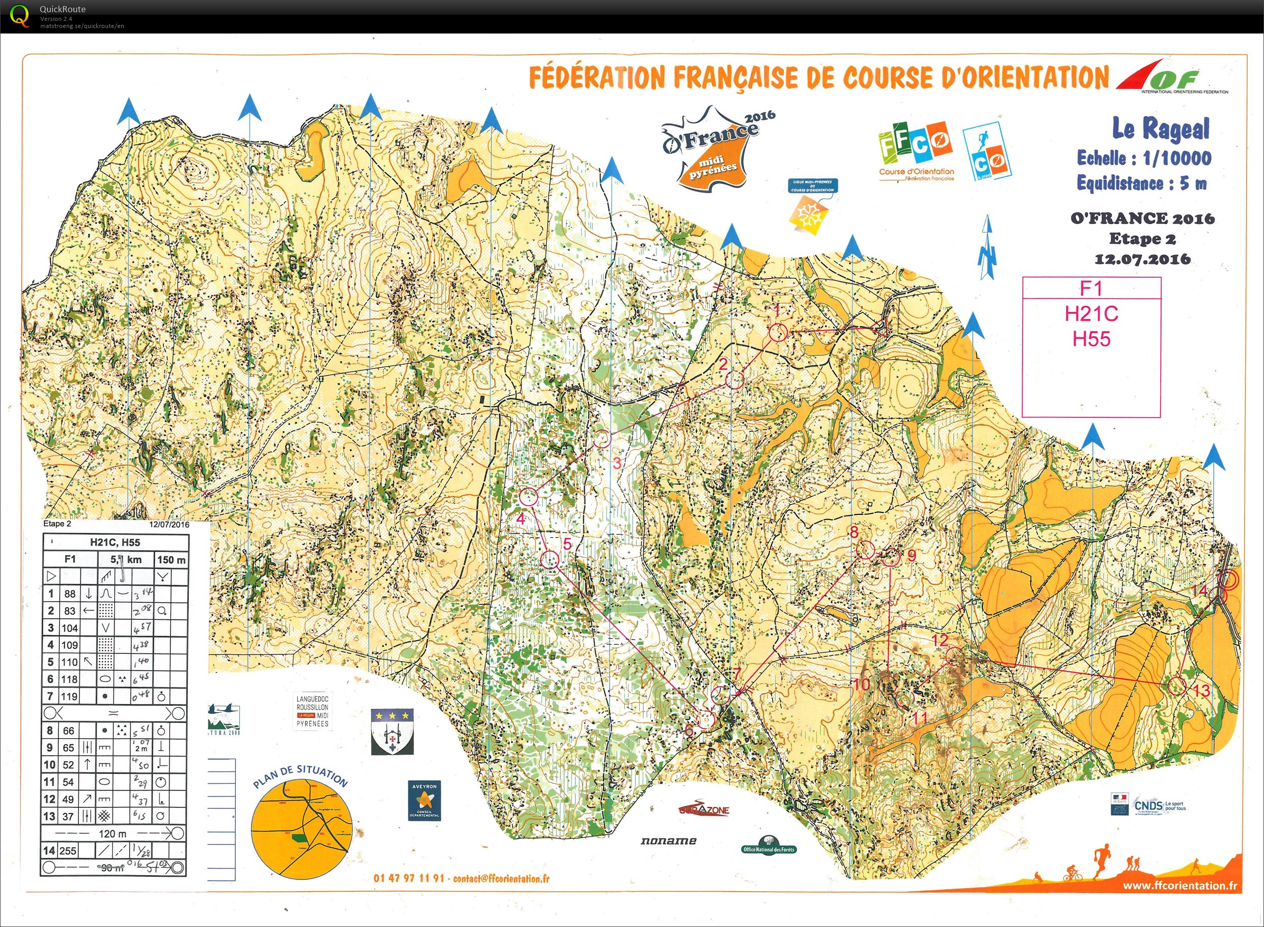 O'France 2016 Day 2 (2016-07-12)