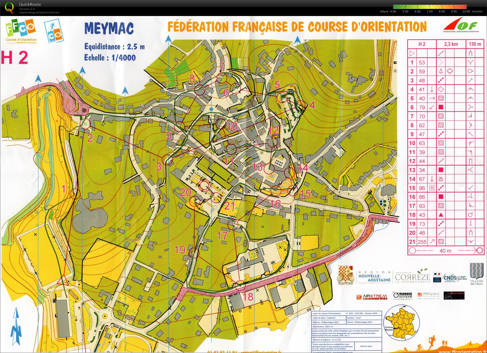 qualification championnat de france de sprint (29-10-2016)