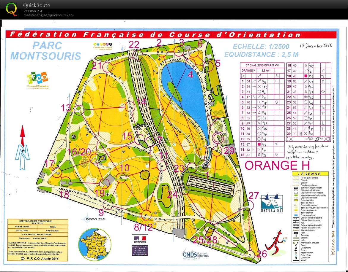 Paris O'Challenge 2016 Etape 7 (10-12-2016)