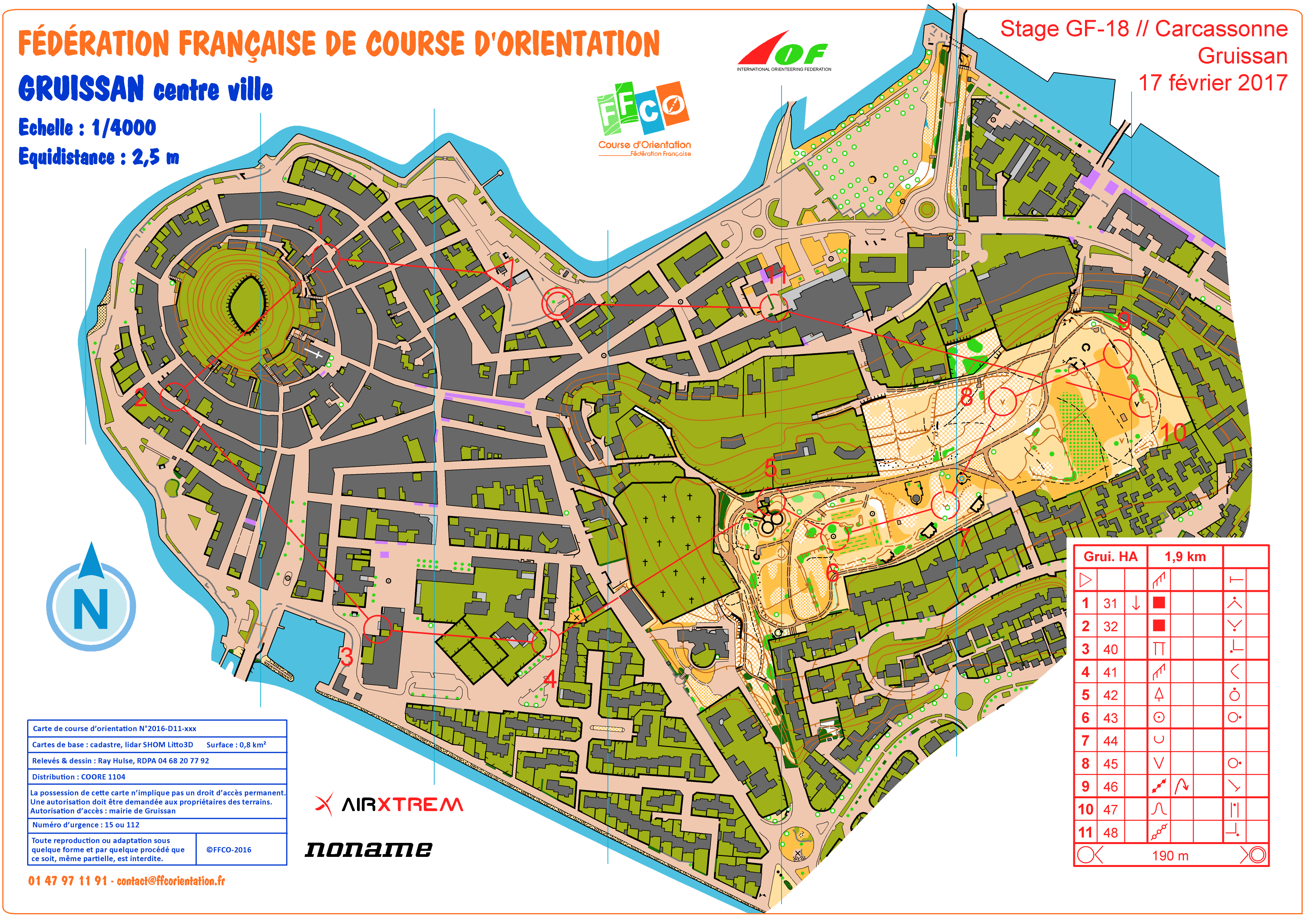 Sprint 1 j1 stage gf-18 Carcassonne (17.02.2017)