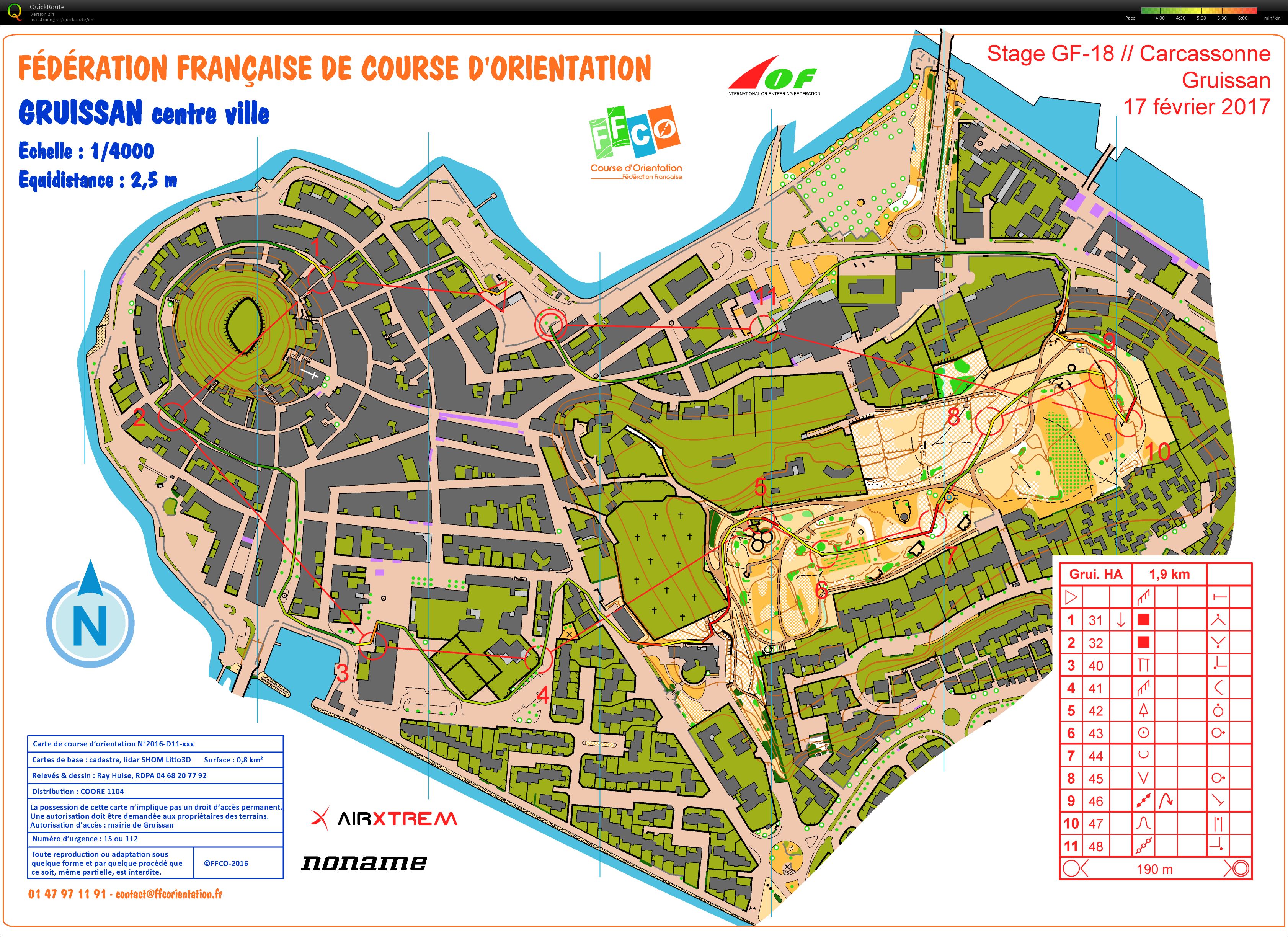 Sprint 1 j1 stage gf-18 Carcassonne (17.02.2017)