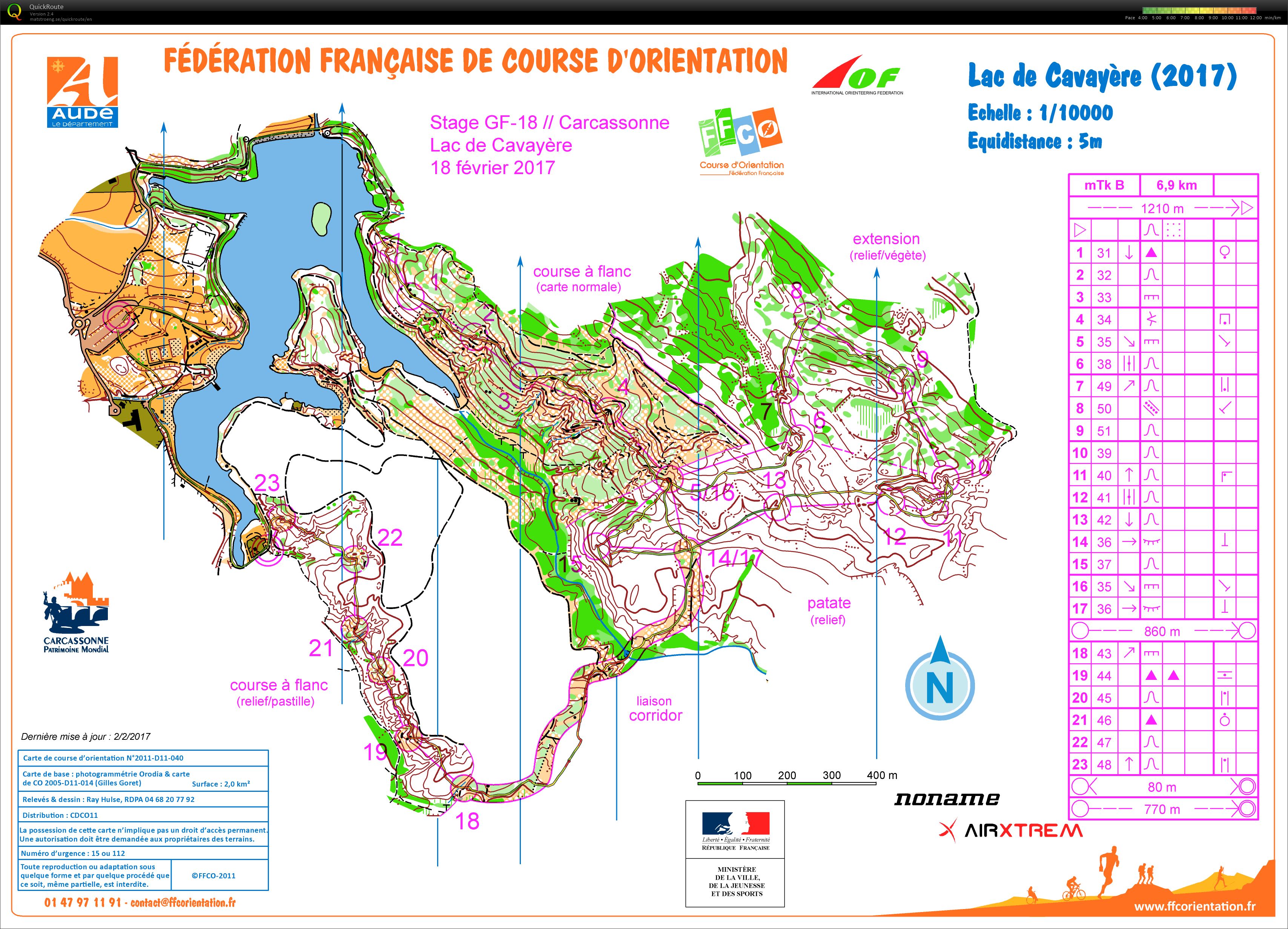 mTk Lac de Cavayère j2 stage gf-18 Carcassonne (18-02-2017)