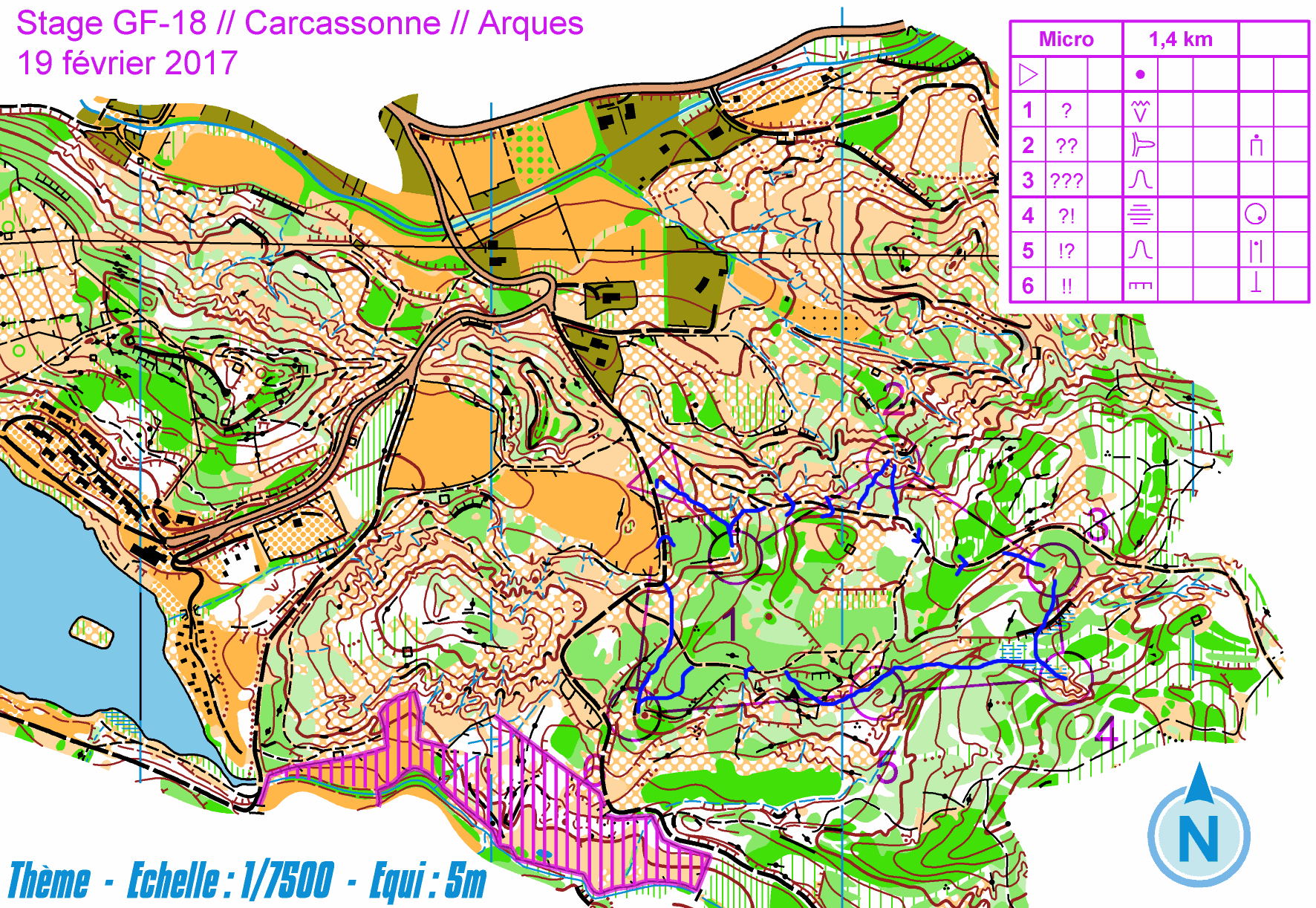 Micro-o Arques j3 stage gf-18 Carcassonne (19-02-2017)