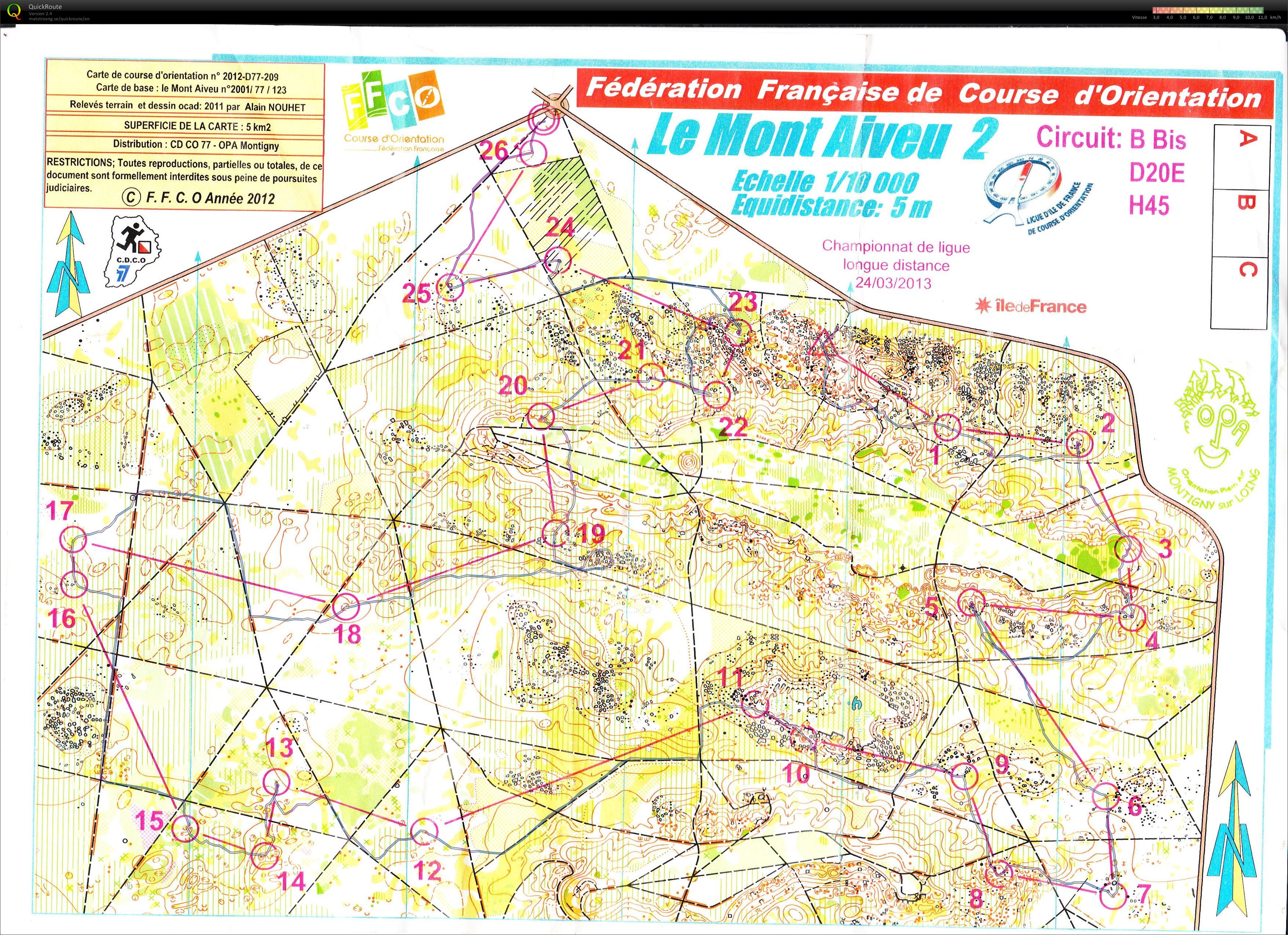 Championnat IDF LD - Circuit Bbis  (24-03-2013)