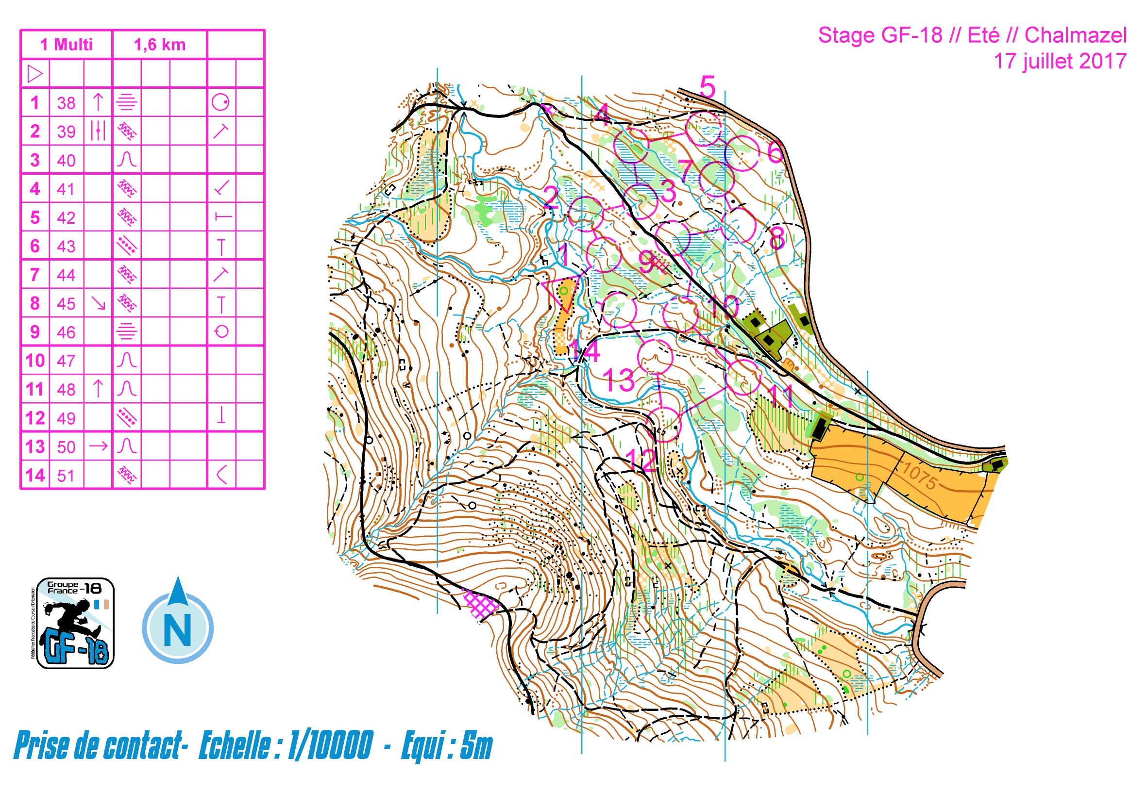 Multiposte stage gf-18 Chalmazel (17-07-2017)