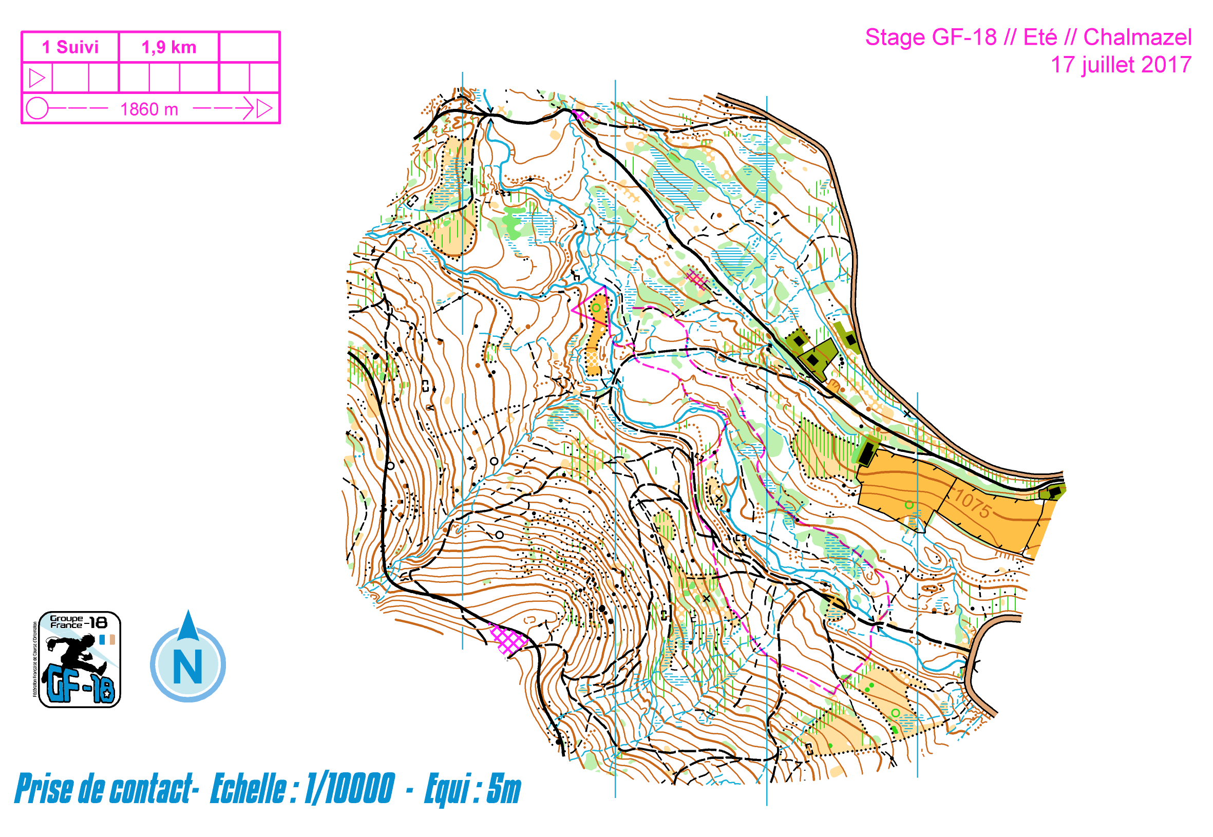 Suivi d'iti stage gf-18 Chalmazel (17-07-2017)