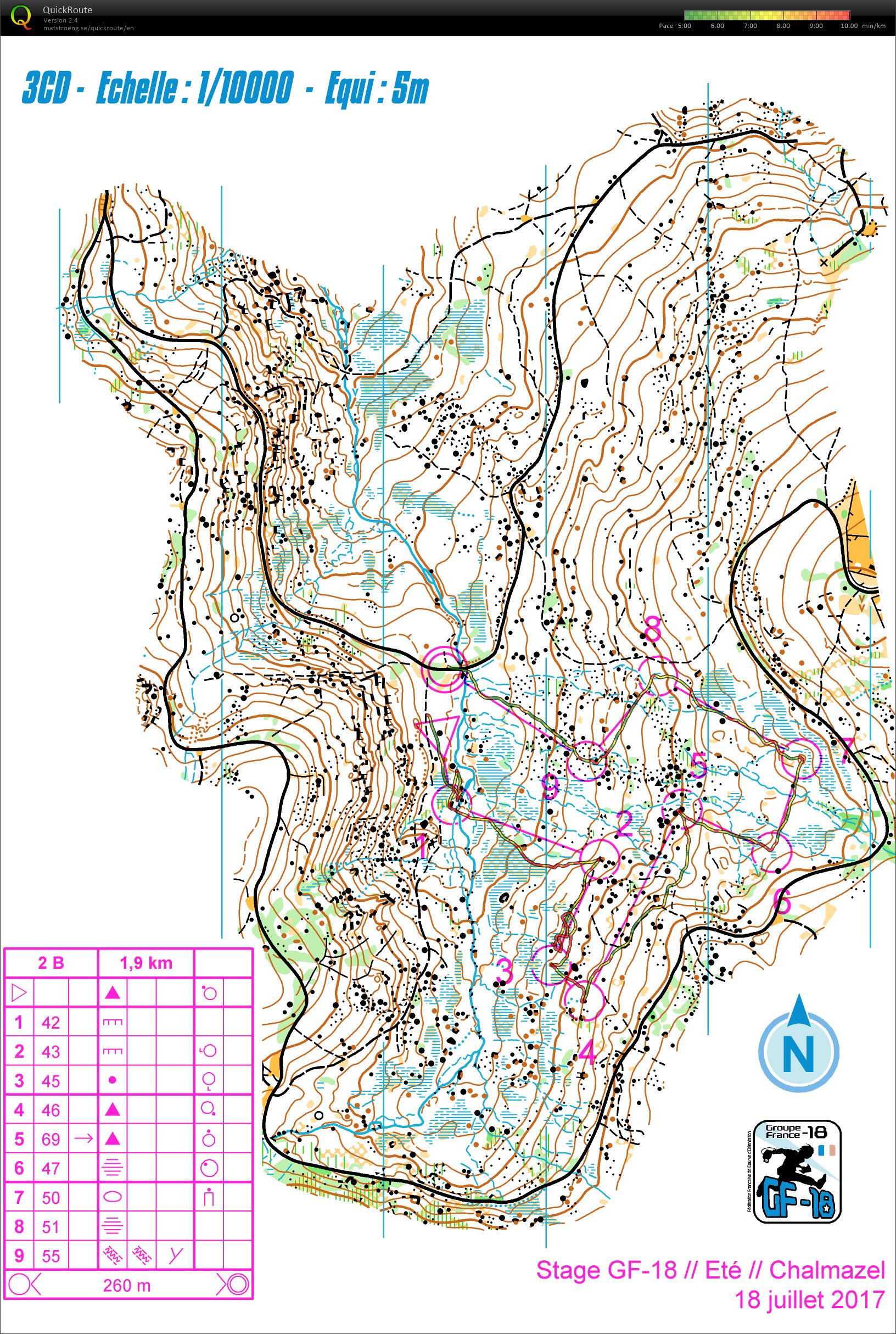 Courte distance 1 stage gf-18 Chalmazel. Dur dur de ce mettre dans la carte! (18.07.2017)