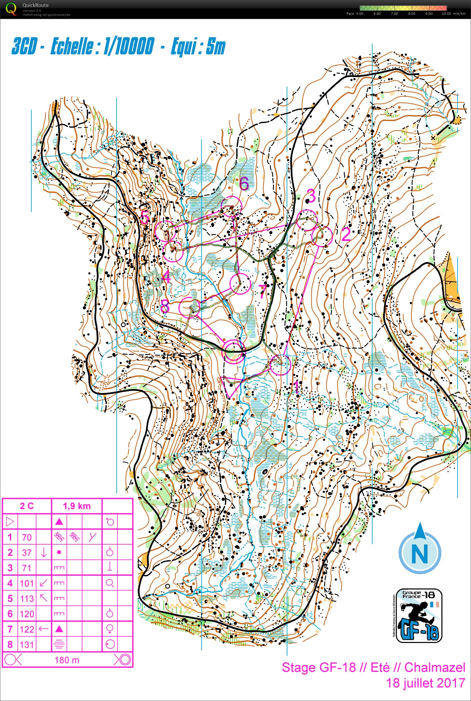 Courte distance 2 stage gf-18 Chalmazel (18-07-2017)