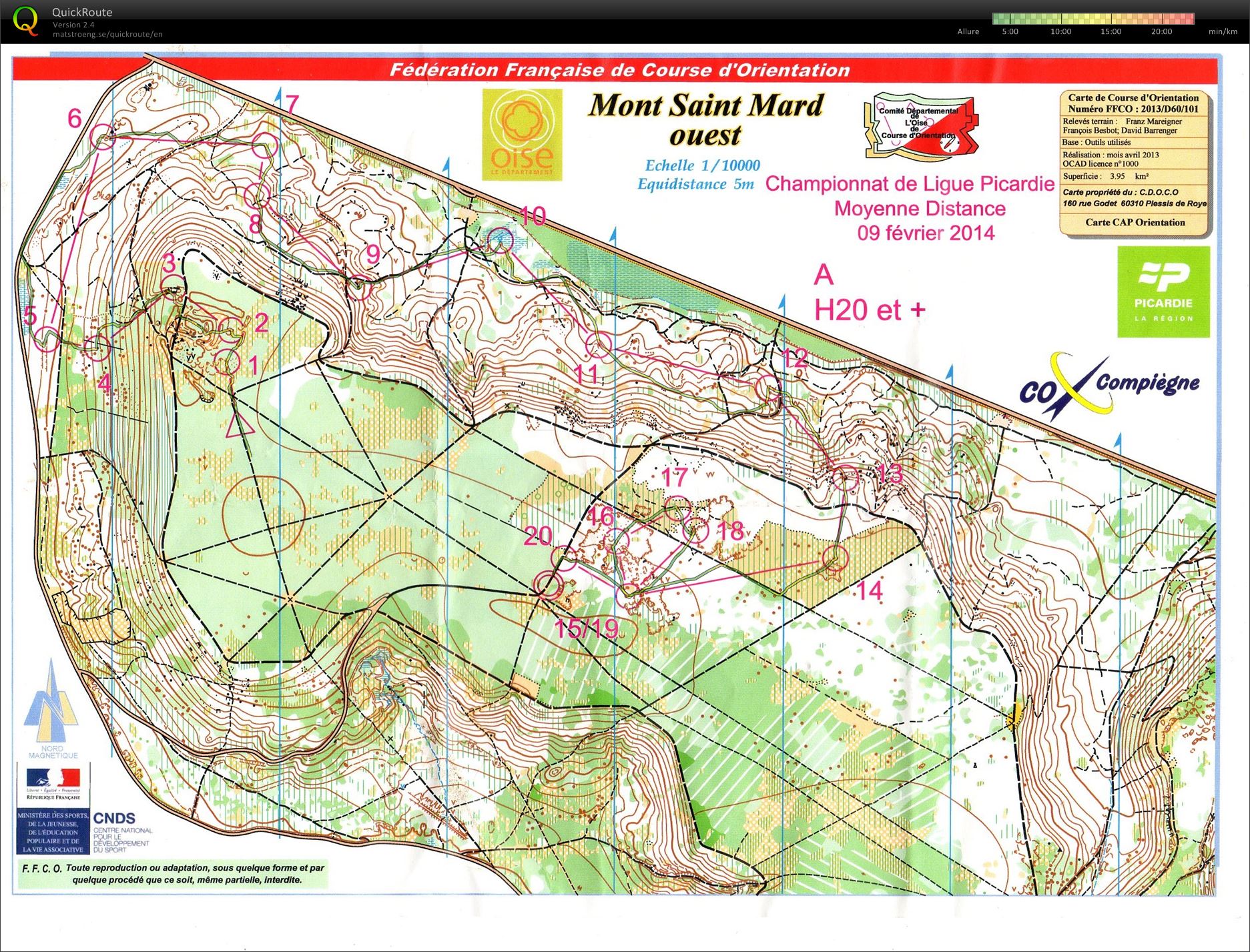 MD Championnat de ligue Picardie (09.02.2014)