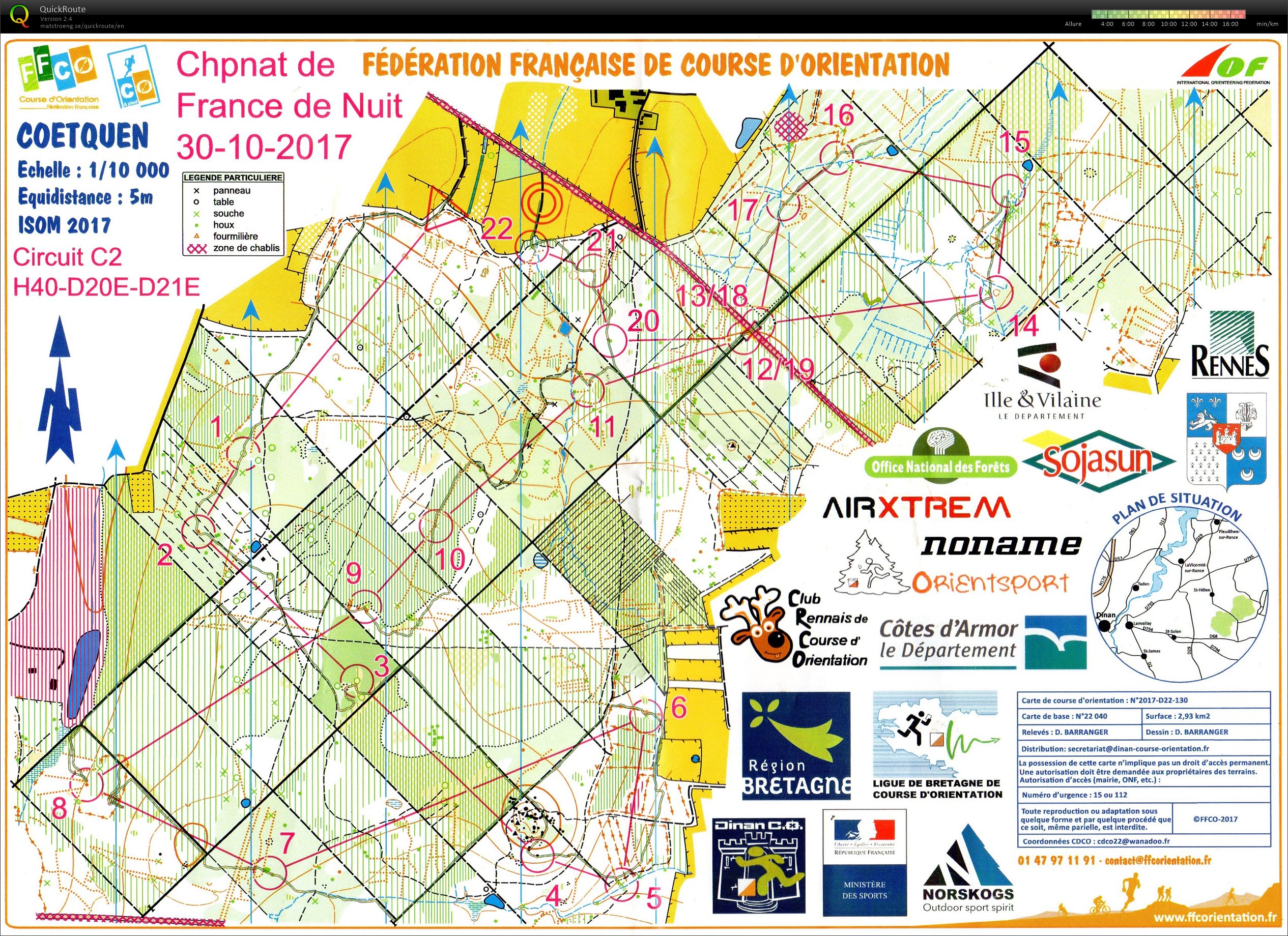 Championnat de france de nuit 2017 (30-10-2017)