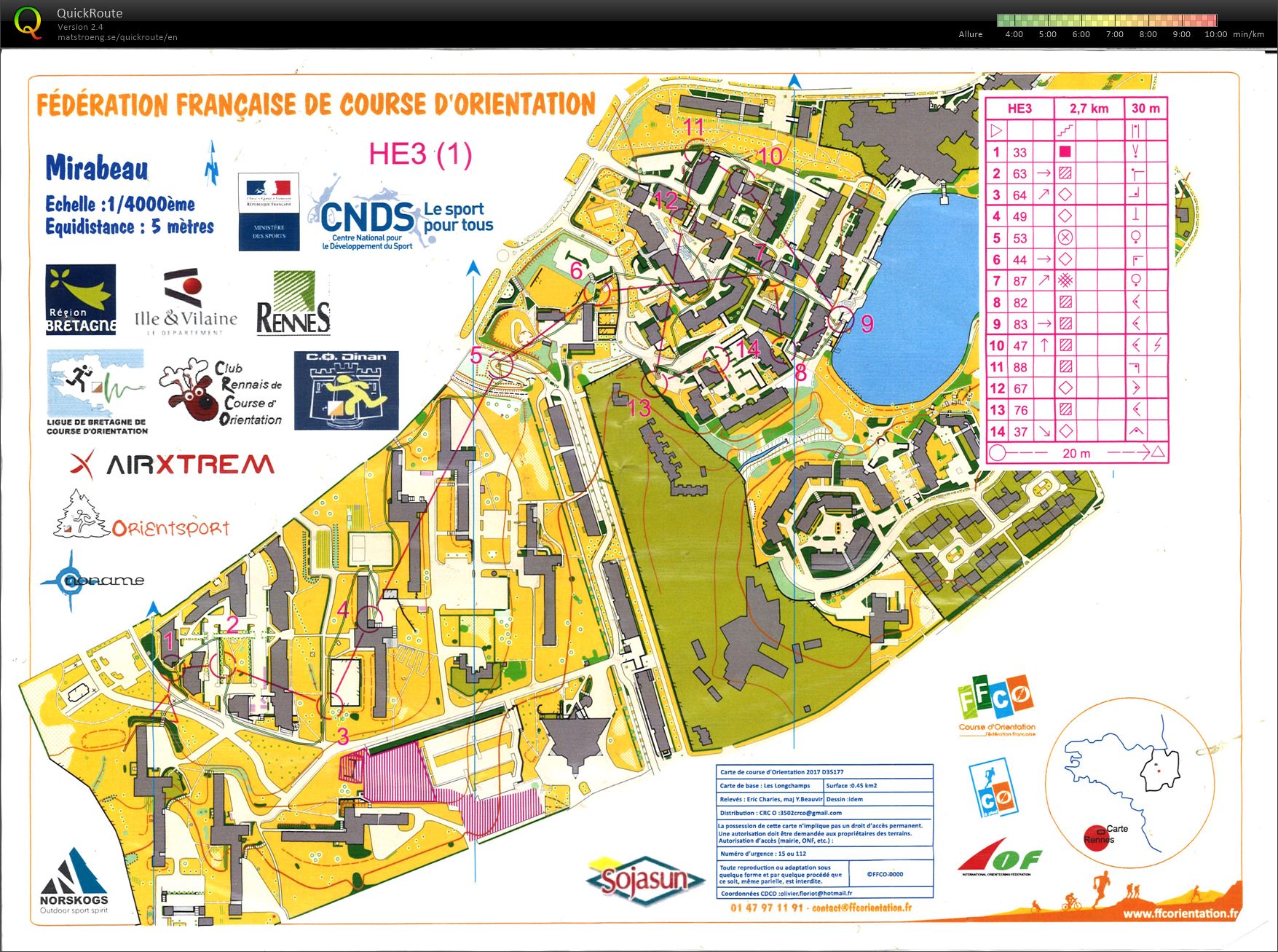 Chpt de France de Sprint Qualification- Part 1 (28/10/2017)