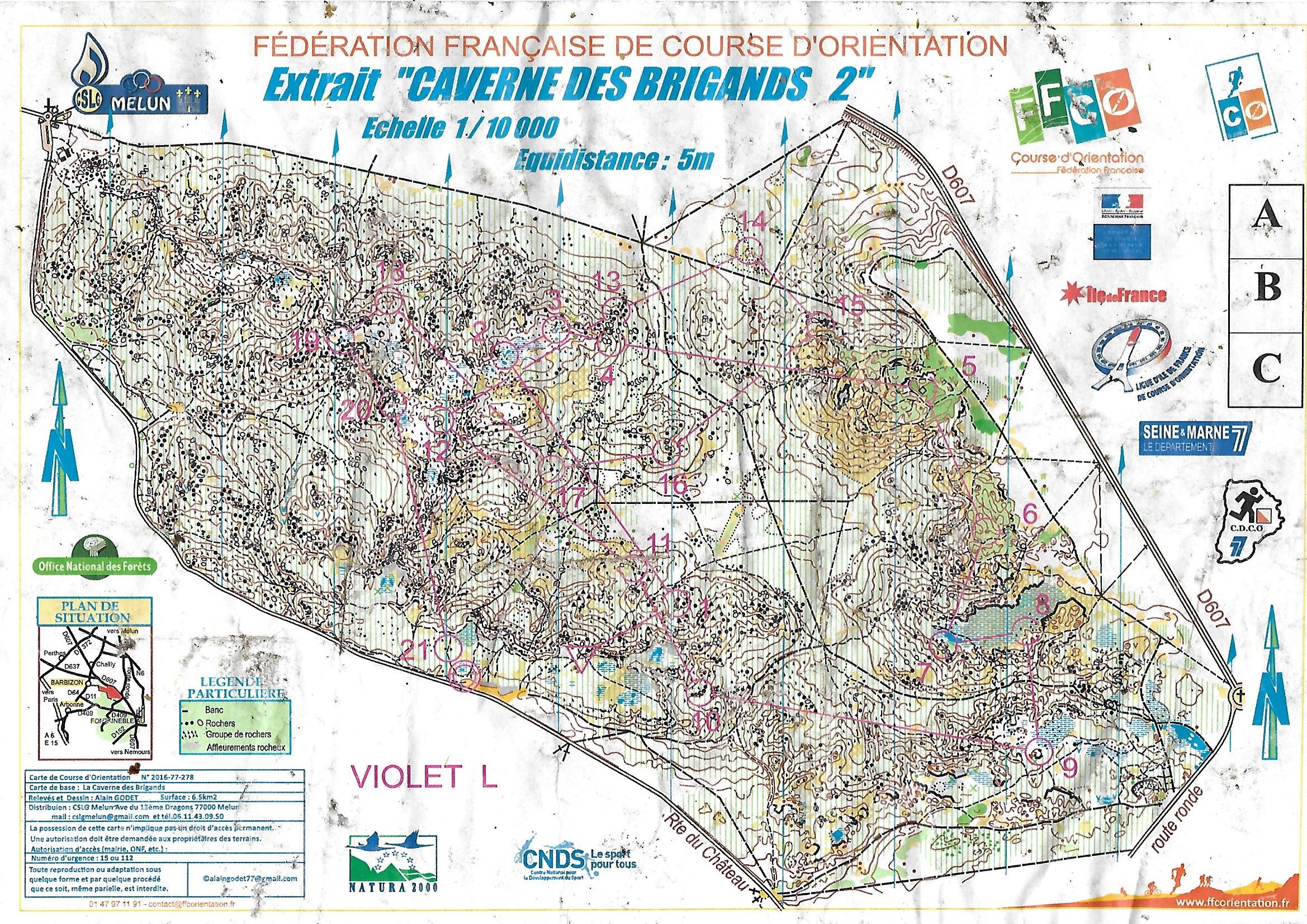 Départementale Caverne des Brigands (12-11-2017)