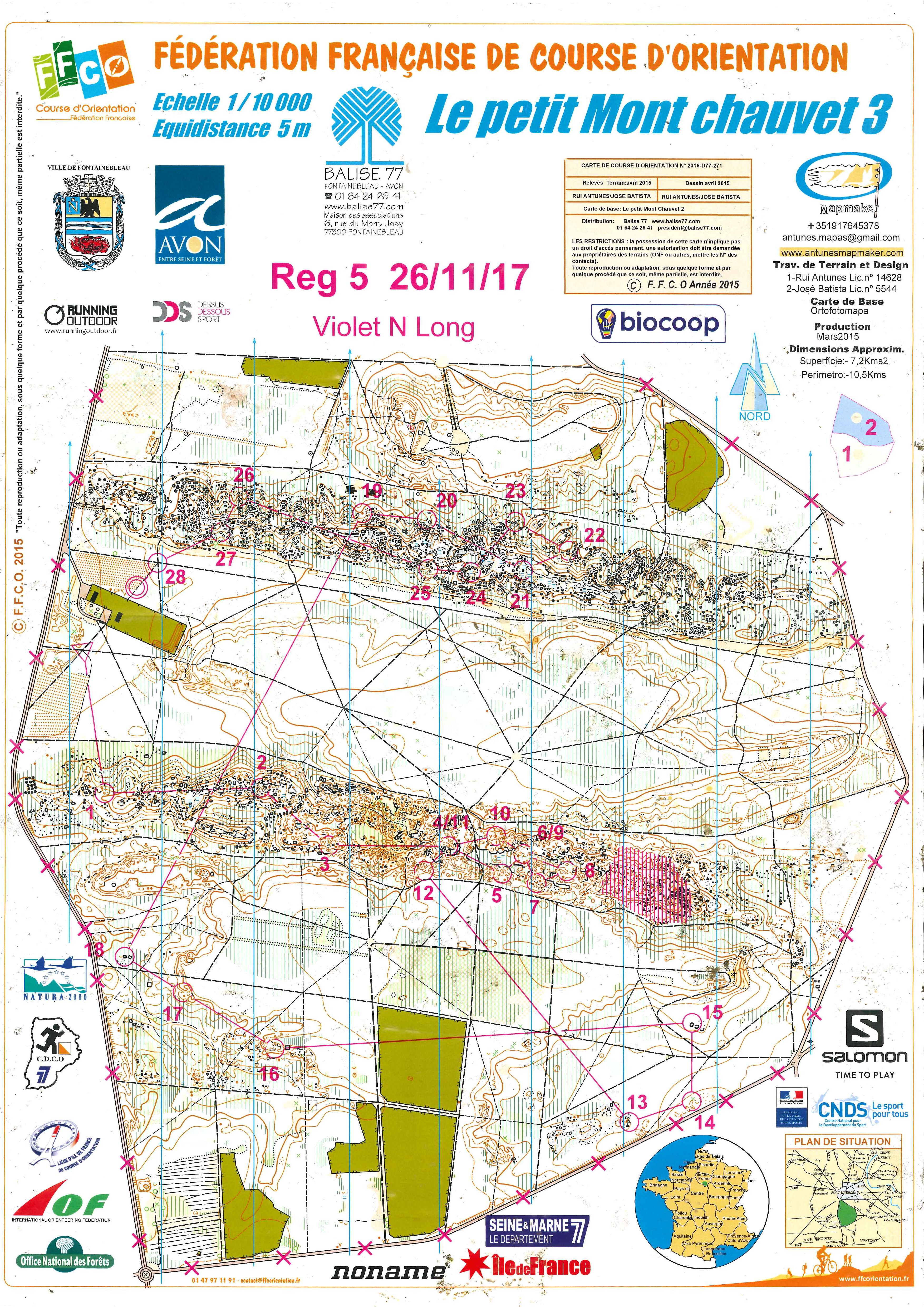 Régionale Petit Mont Chauvet (29-11-2017)