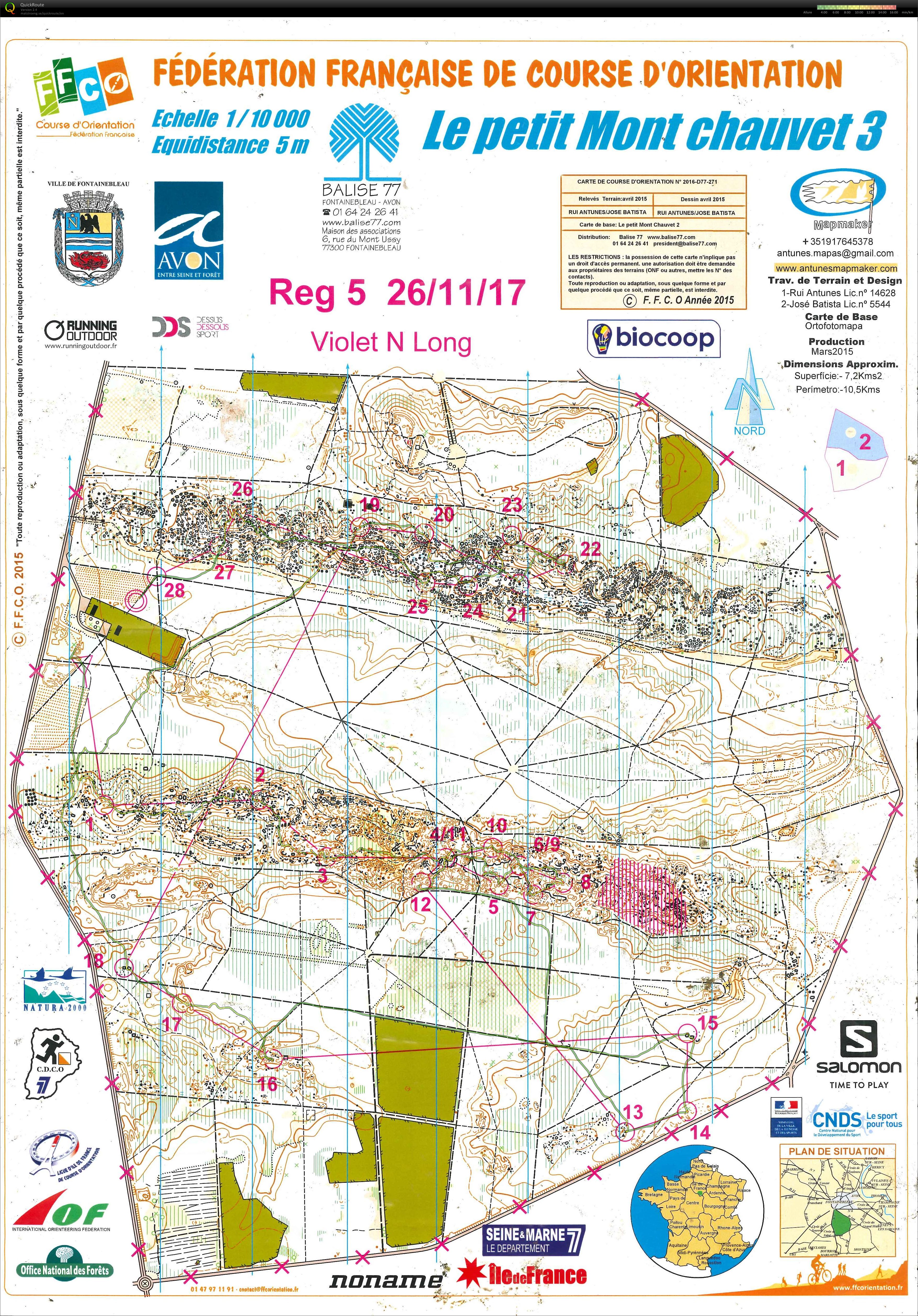 Régionale Petit Mont Chauvet (29-11-2017)