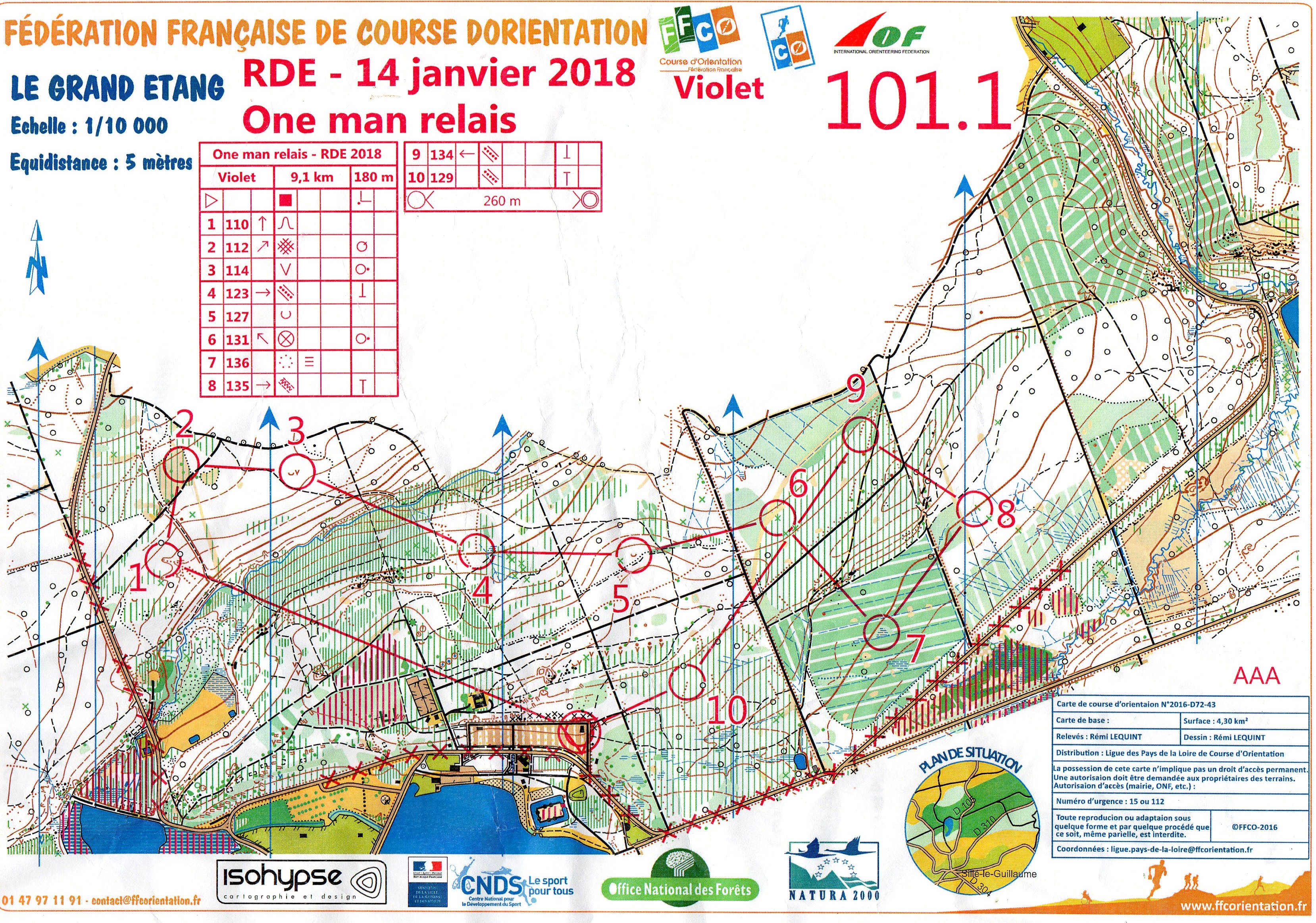 Carte 1 one-man relais RDE Sillé le Guillaume (2018-01-14)