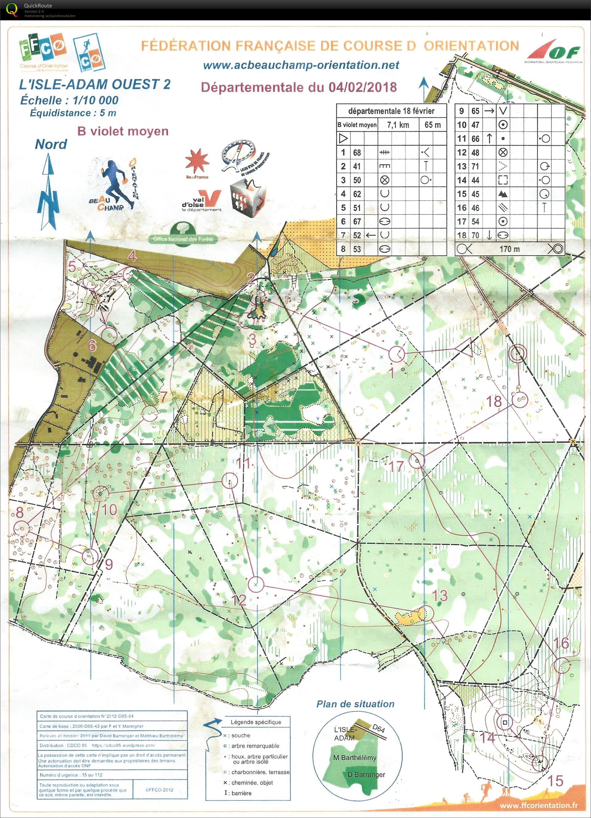 Départementale L'Isle-Adam (95) (04-02-2018)