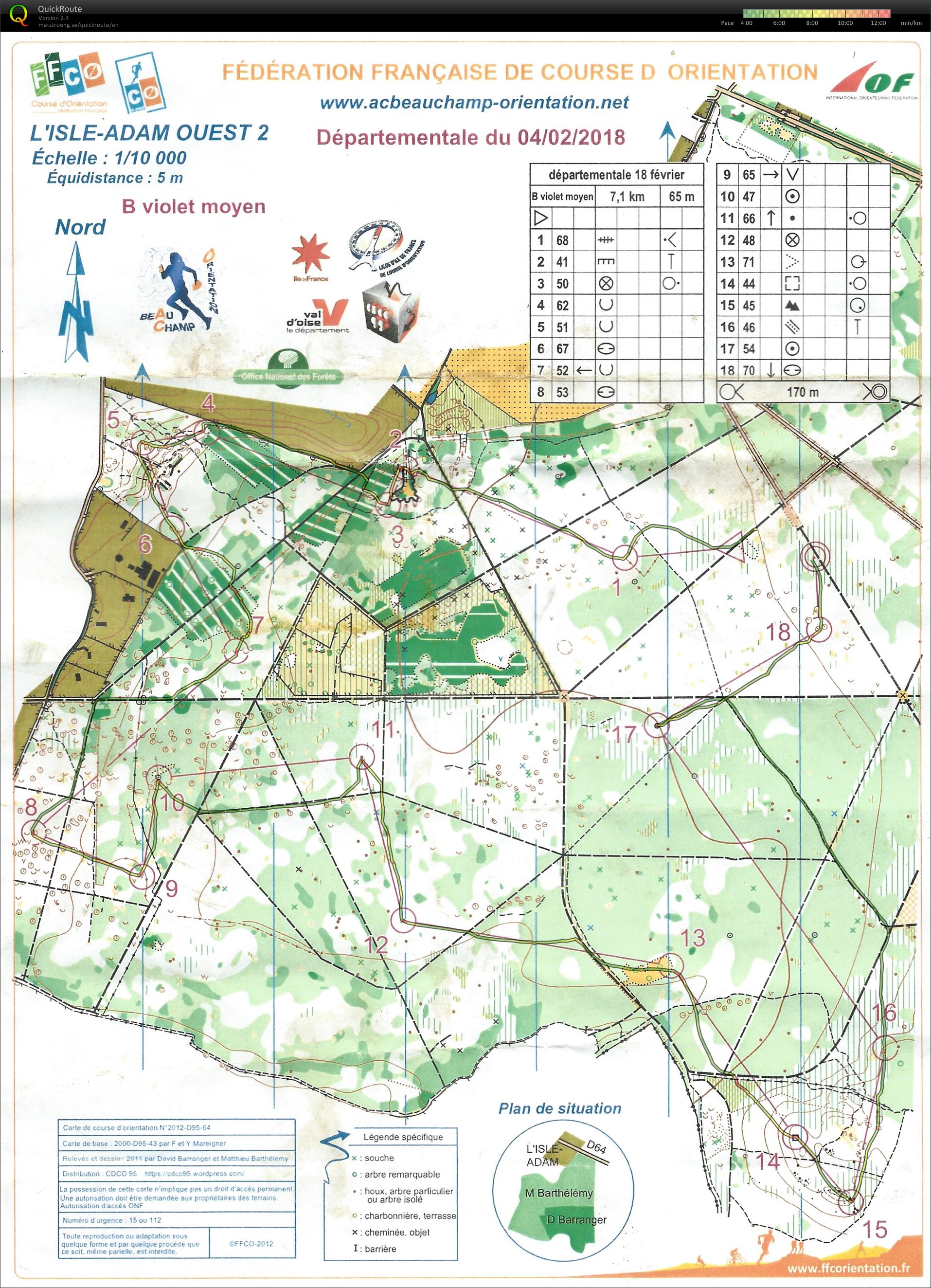 Départementale L'Isle-Adam (95) (04-02-2018)