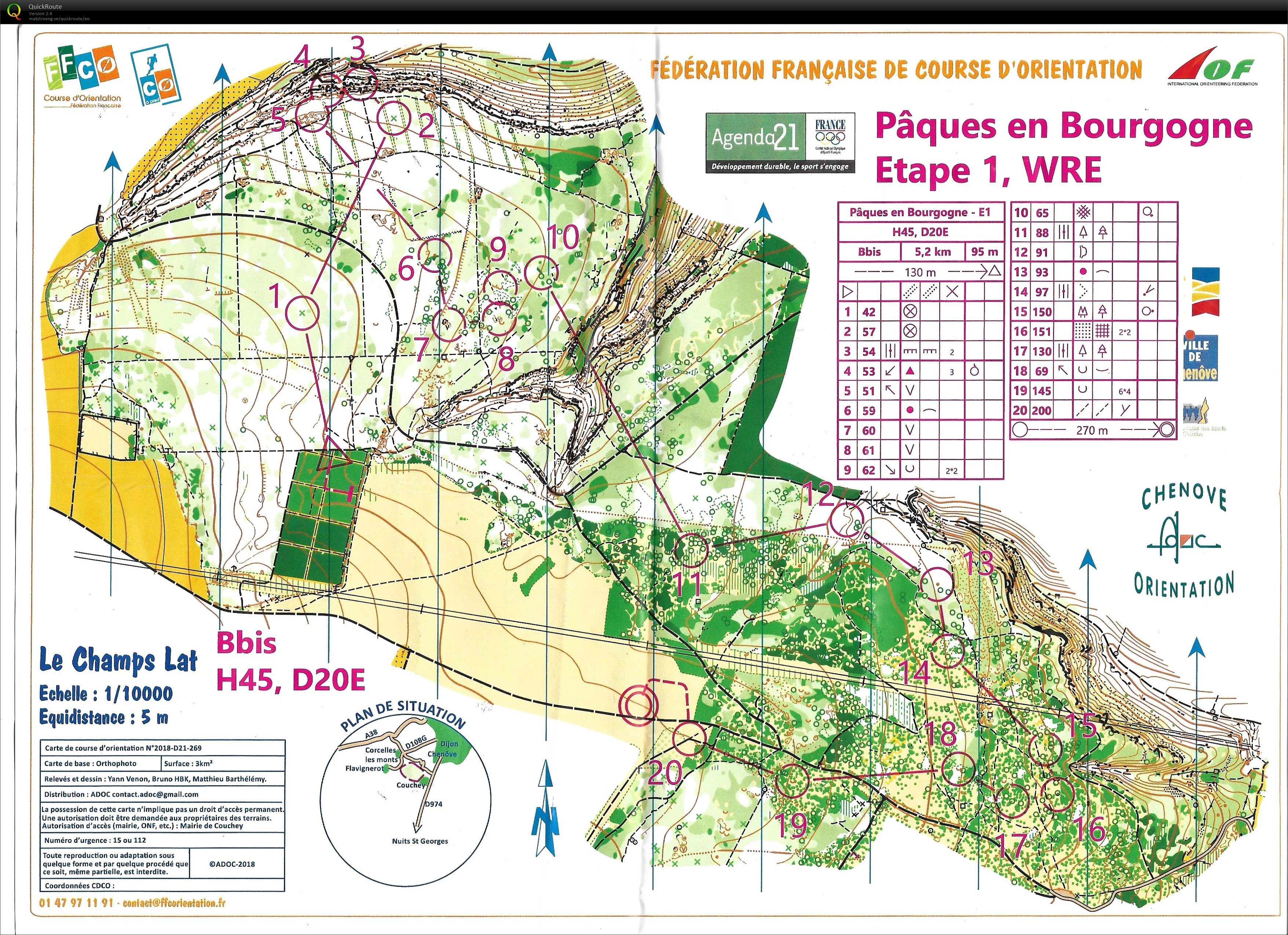3J Paques en Bourgogne E1 (31-03-2018)