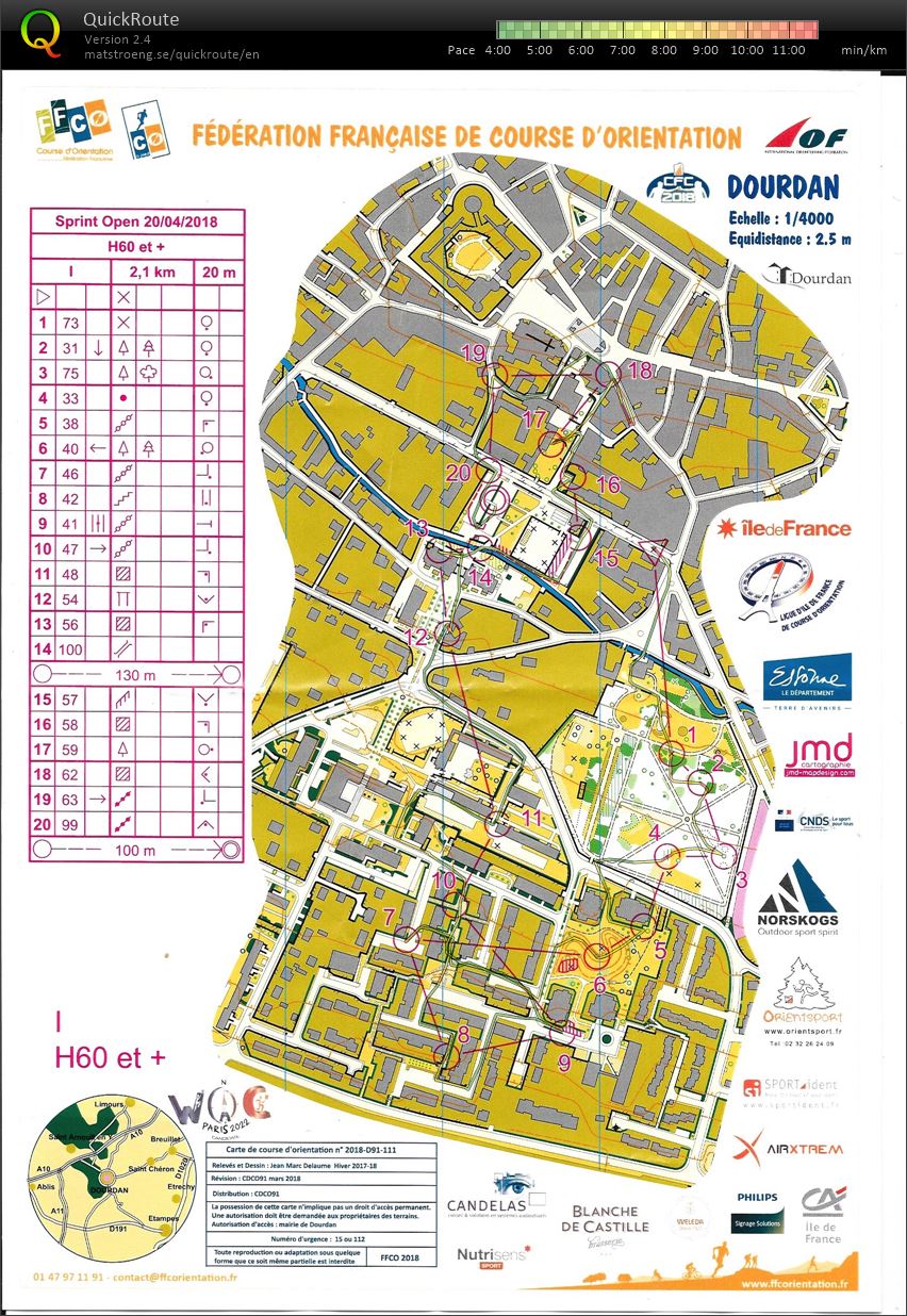 CFC Weekend Régionale sprint (2018-04-20)