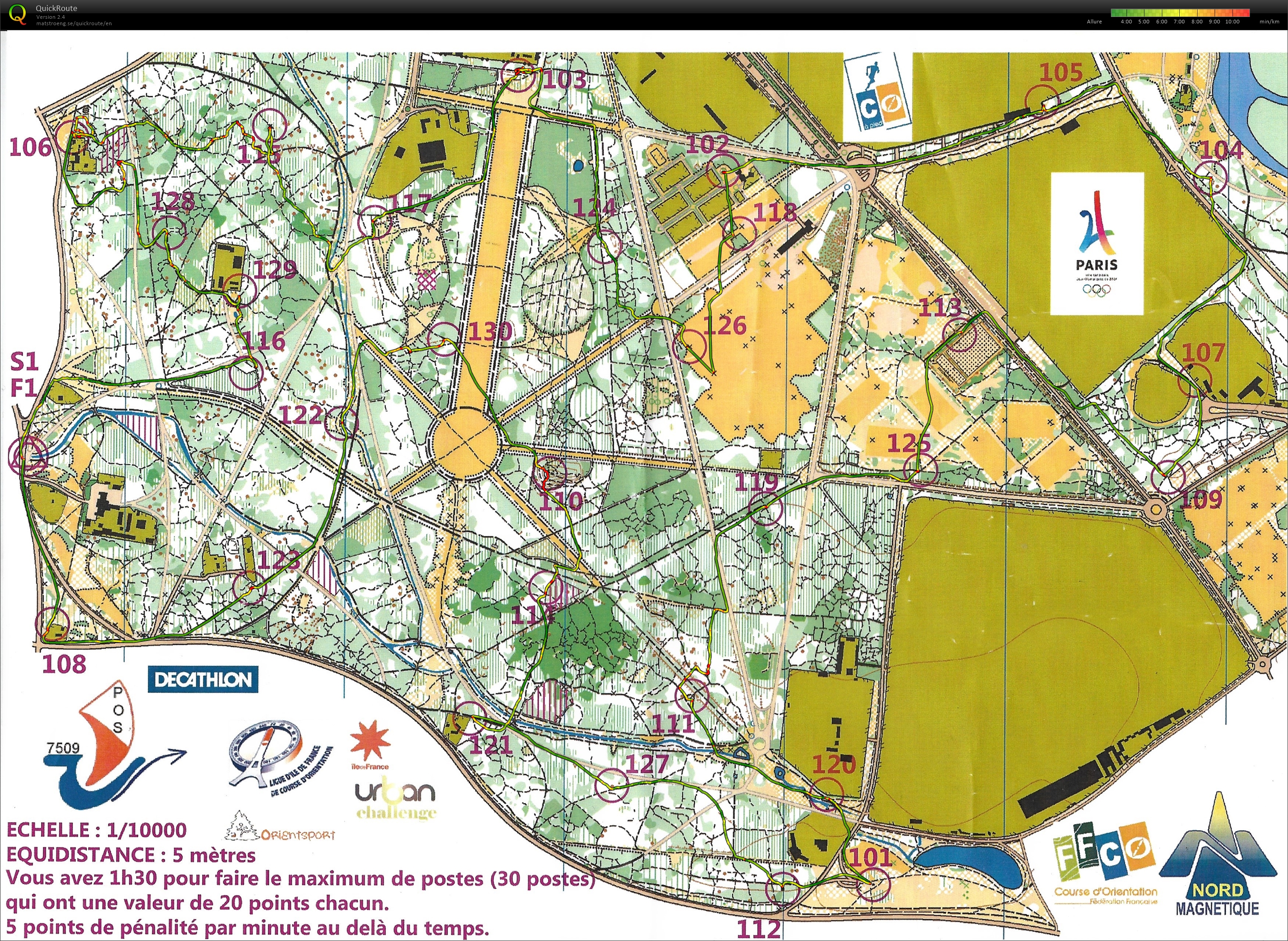 Course au Score - Bois de Vincennes (2018-04-27)
