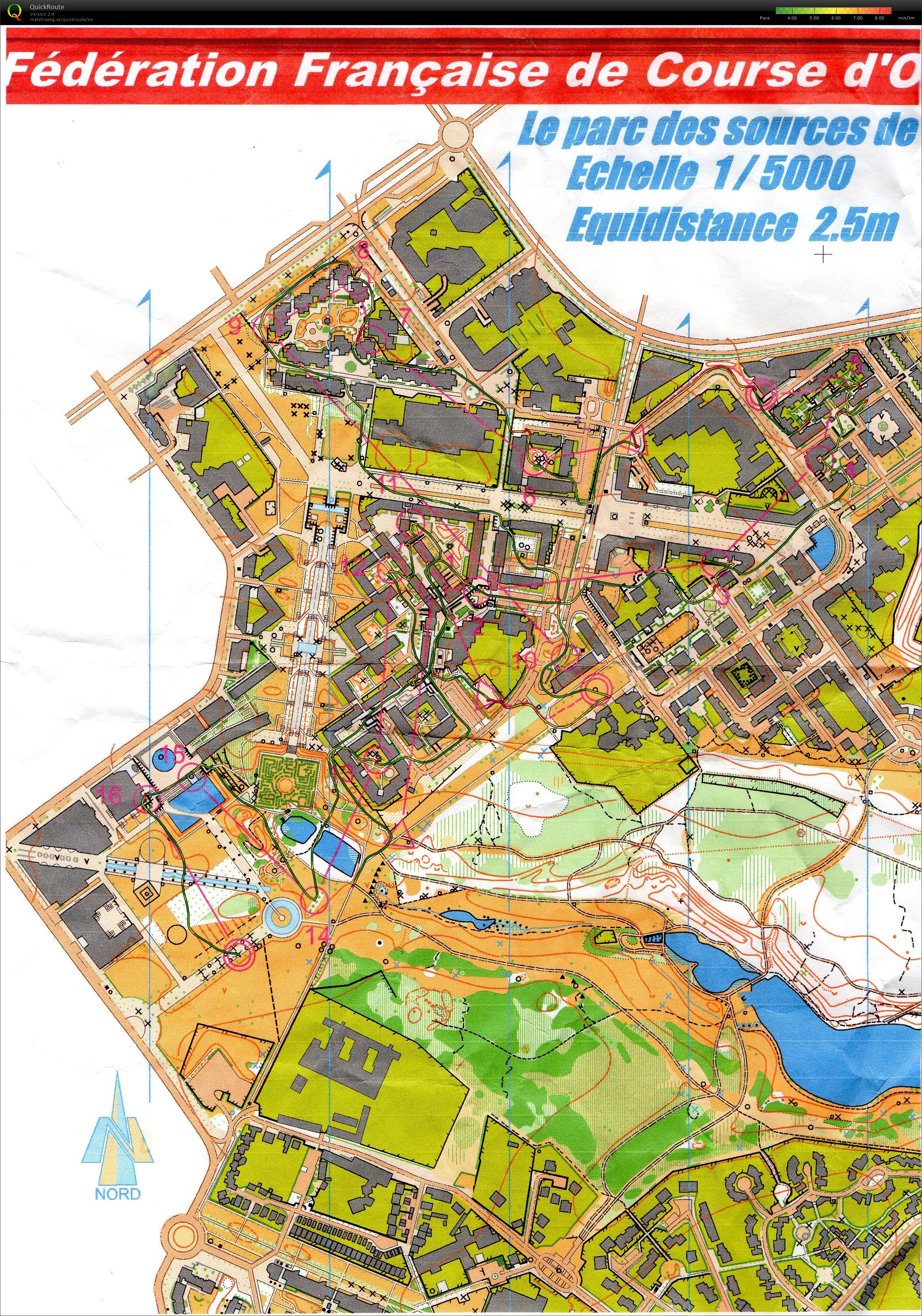 O'Intervals sprint 3 sections Les Saules  (08/05/2018)